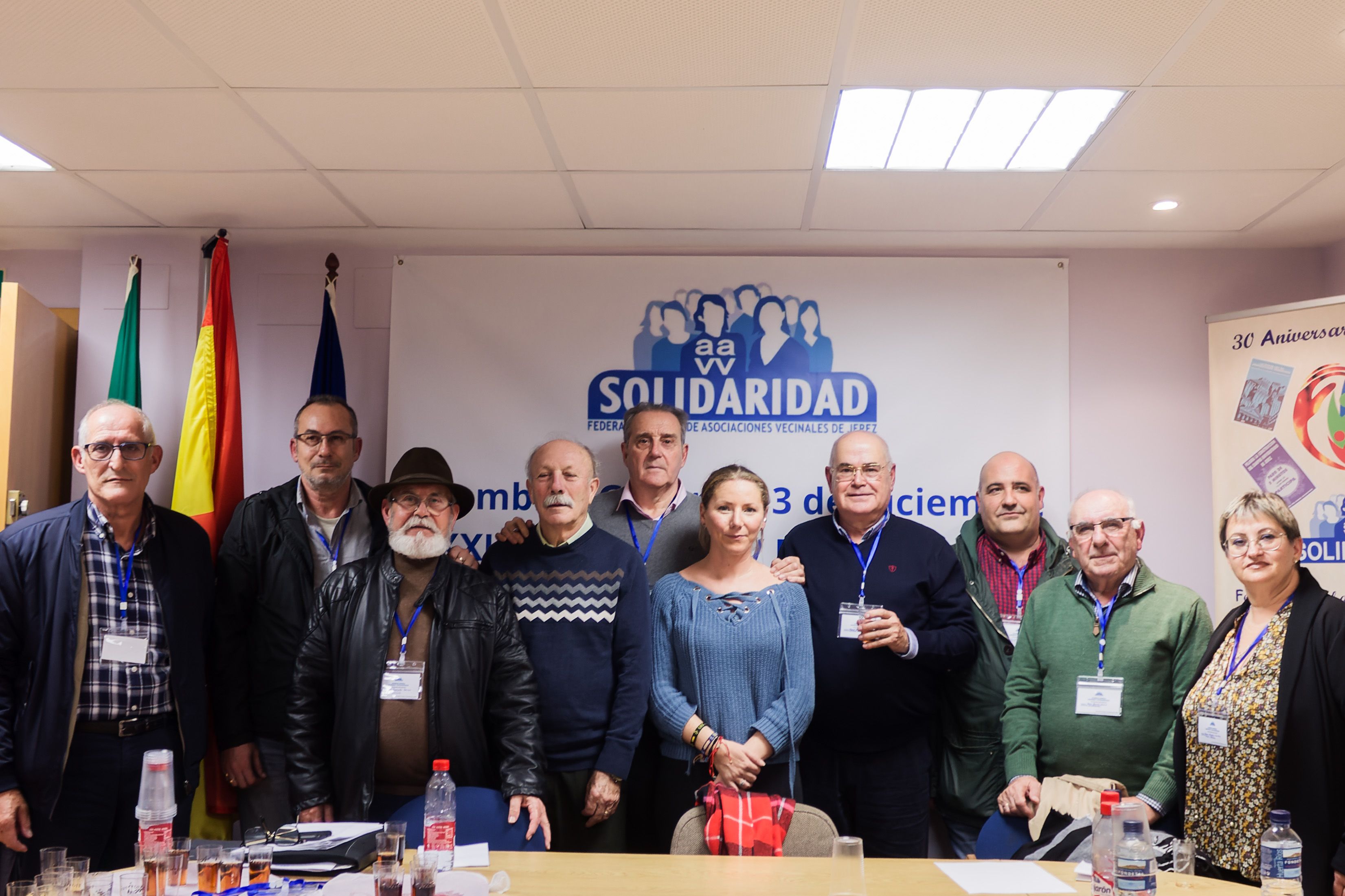 Manuel Cazorla ha sido elegido nuevo presidente de Solidaridad en Jerez.