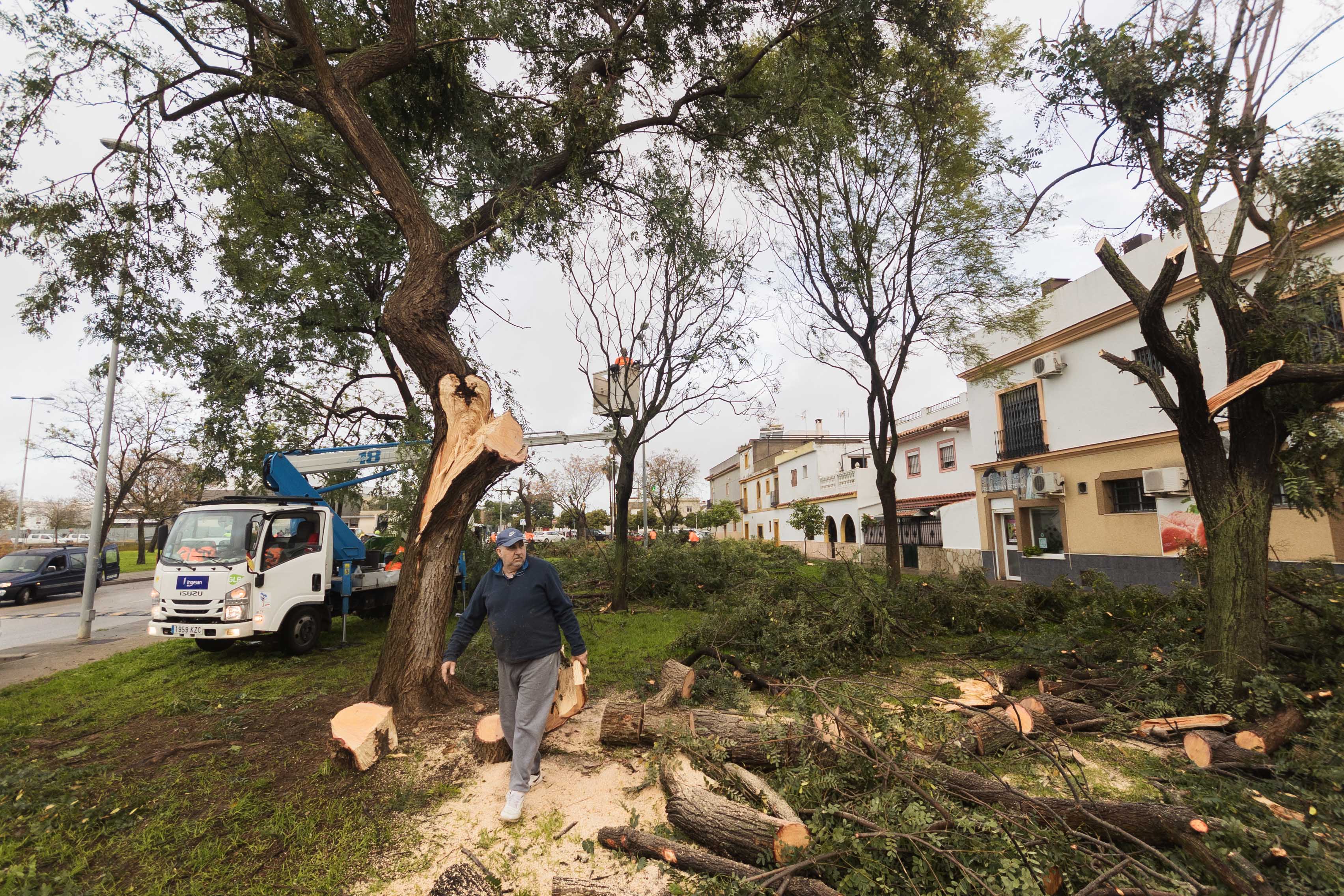 Tornado en Jerez