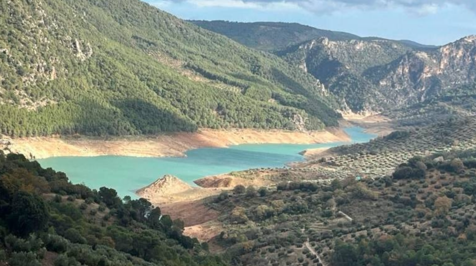 Imagen de archivo de la cuenca del Guadalquivir. Imagen de archivo de la cuenca del Guadalquivir.