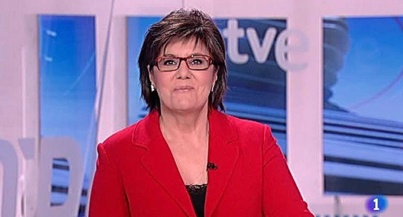 María Escario, mítica periodista de RTVE. 