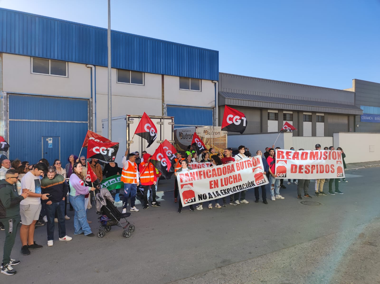 Acciones reivindicativas de la plantilla.