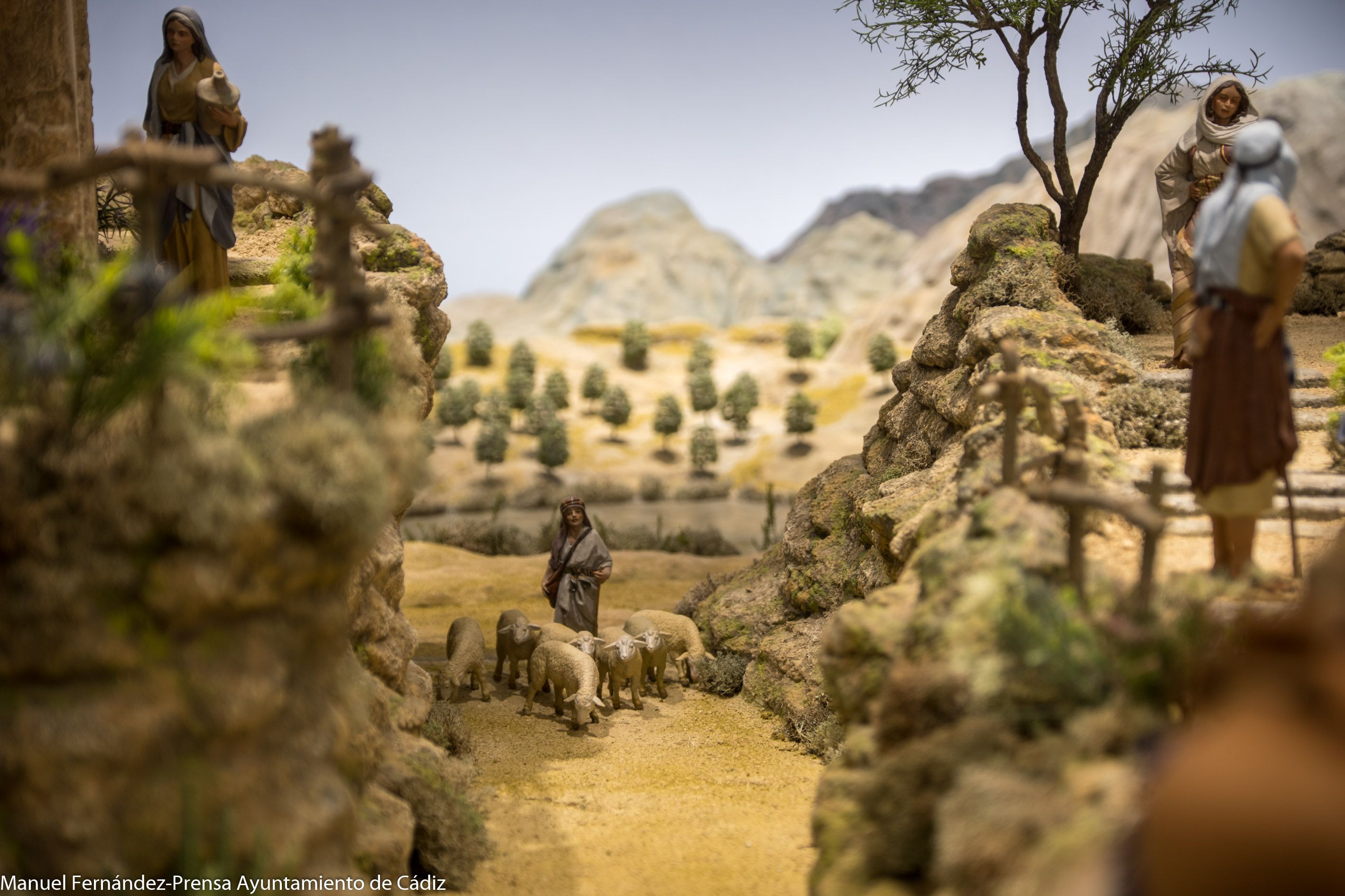 Una de las escenas que ofrece el nacimiento. 