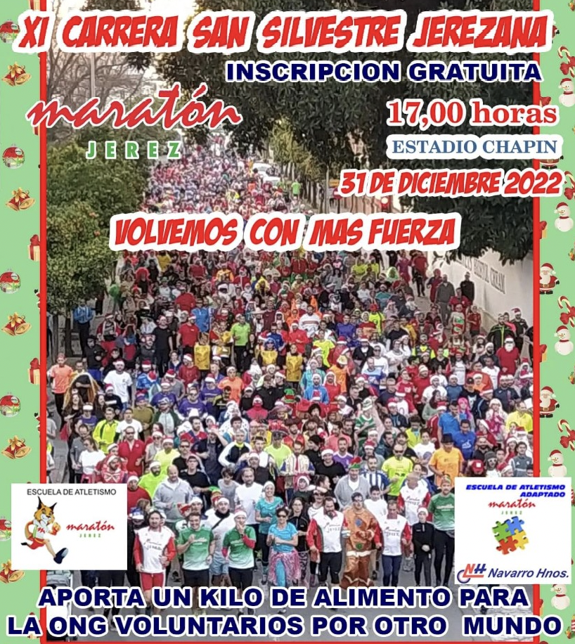 Cartel promocional de la carrera.