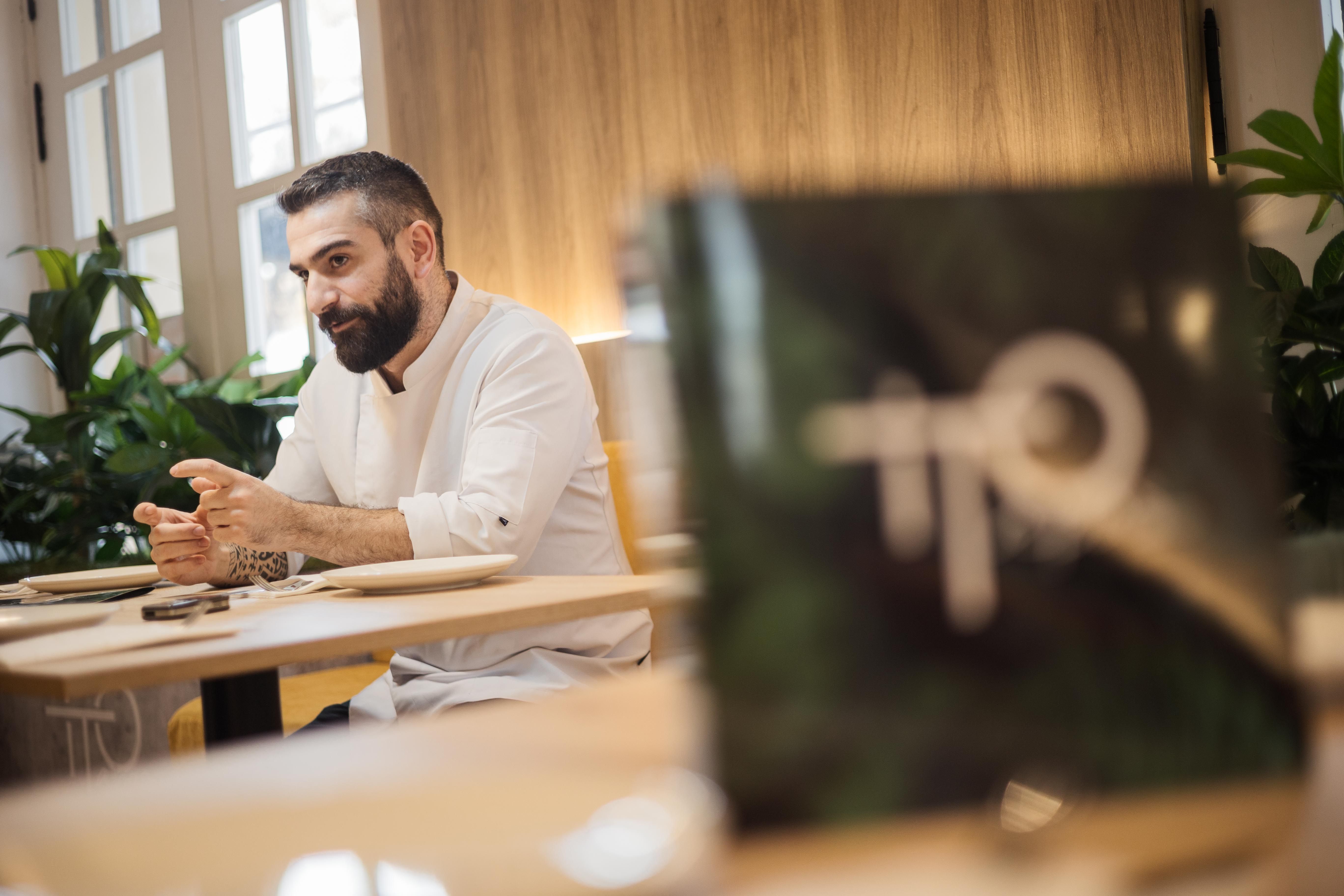 Juan durante la entrevista con lavozdelsur.es.