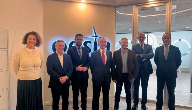 Otro momento de la inauguración. OESIA