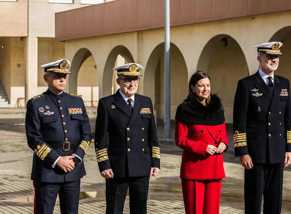 El rey Felipe VI en San Fernando, en una visita reciente. Ayto de San Fernando