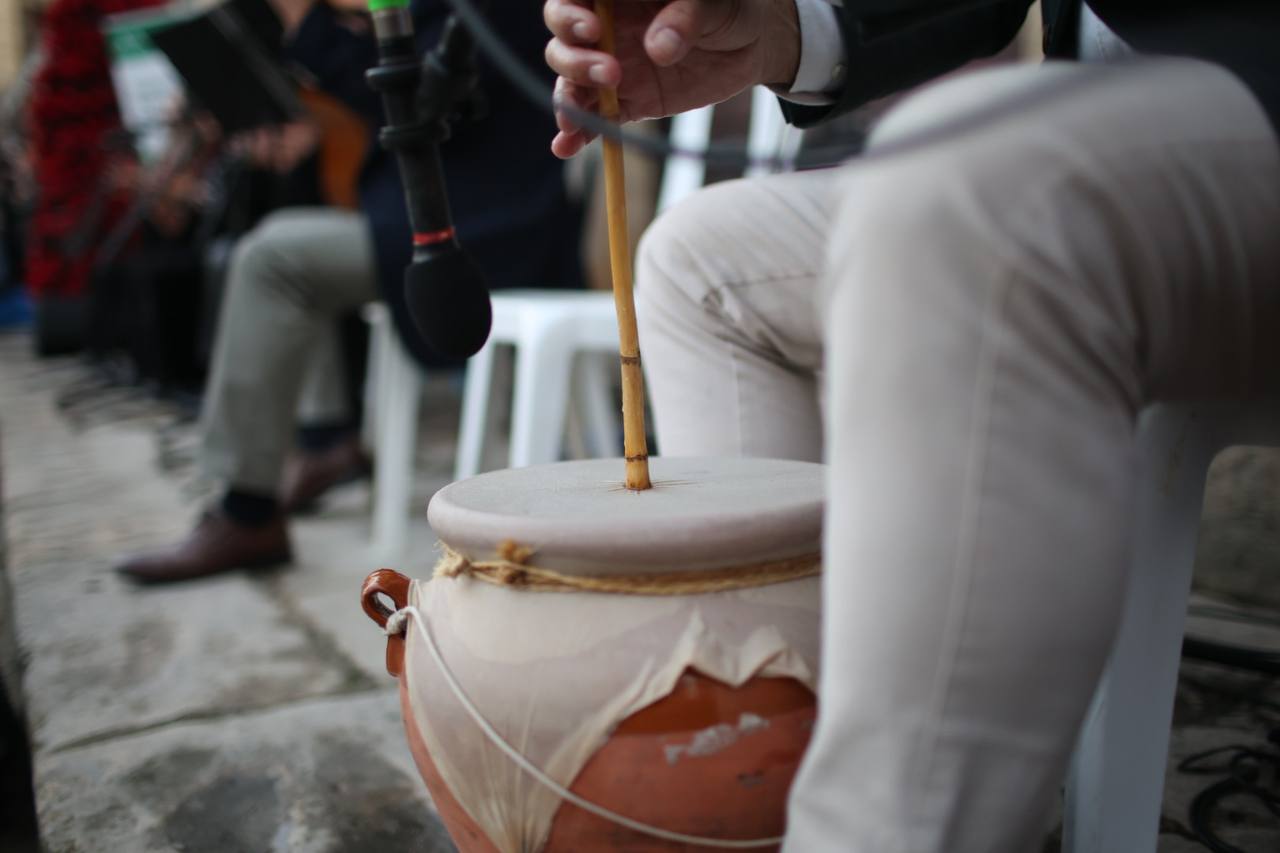 Una de las muchas Zambombas en Jerez, en una imagen de archivo de estos eventos.