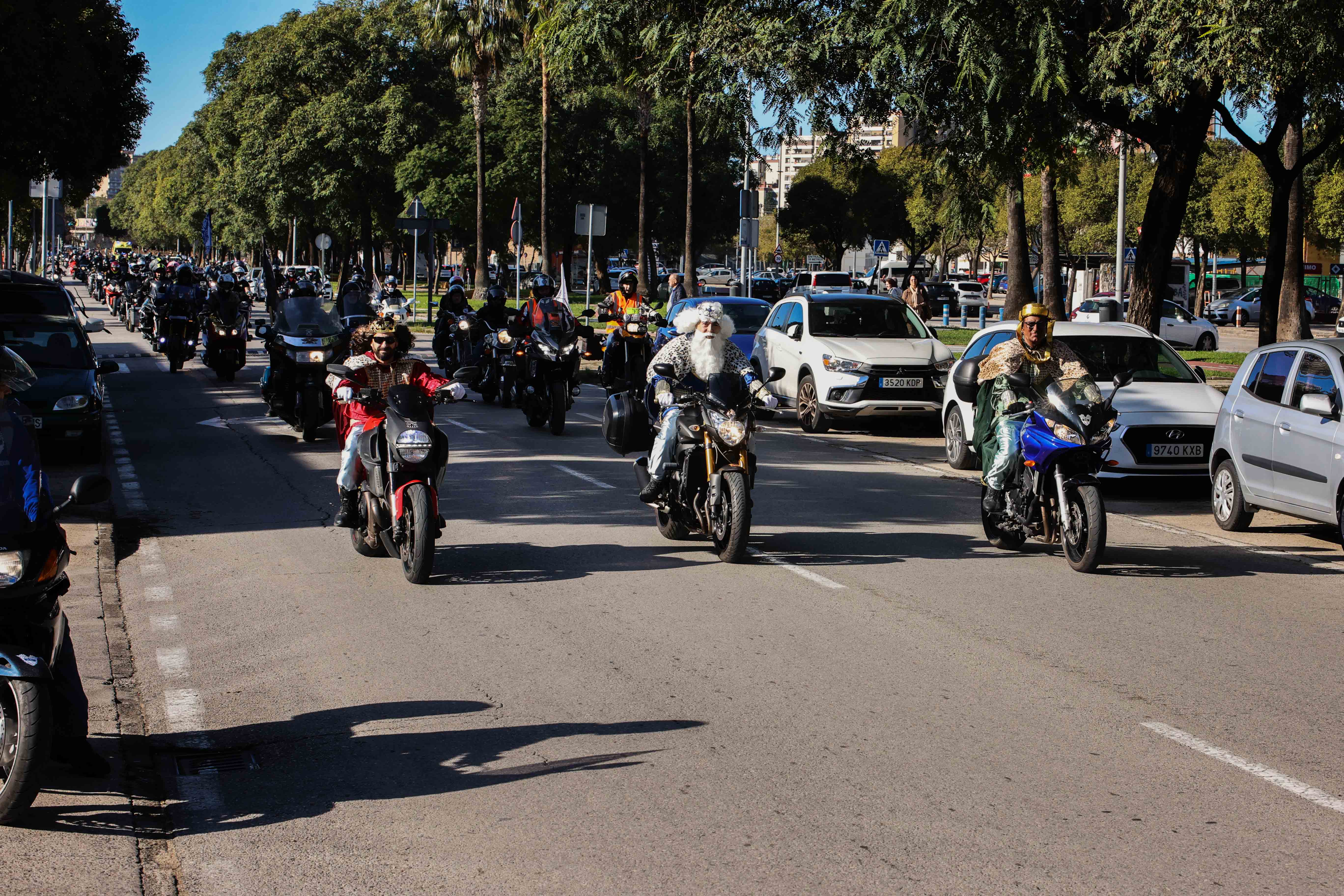 Caravana motera en Jerez 2022