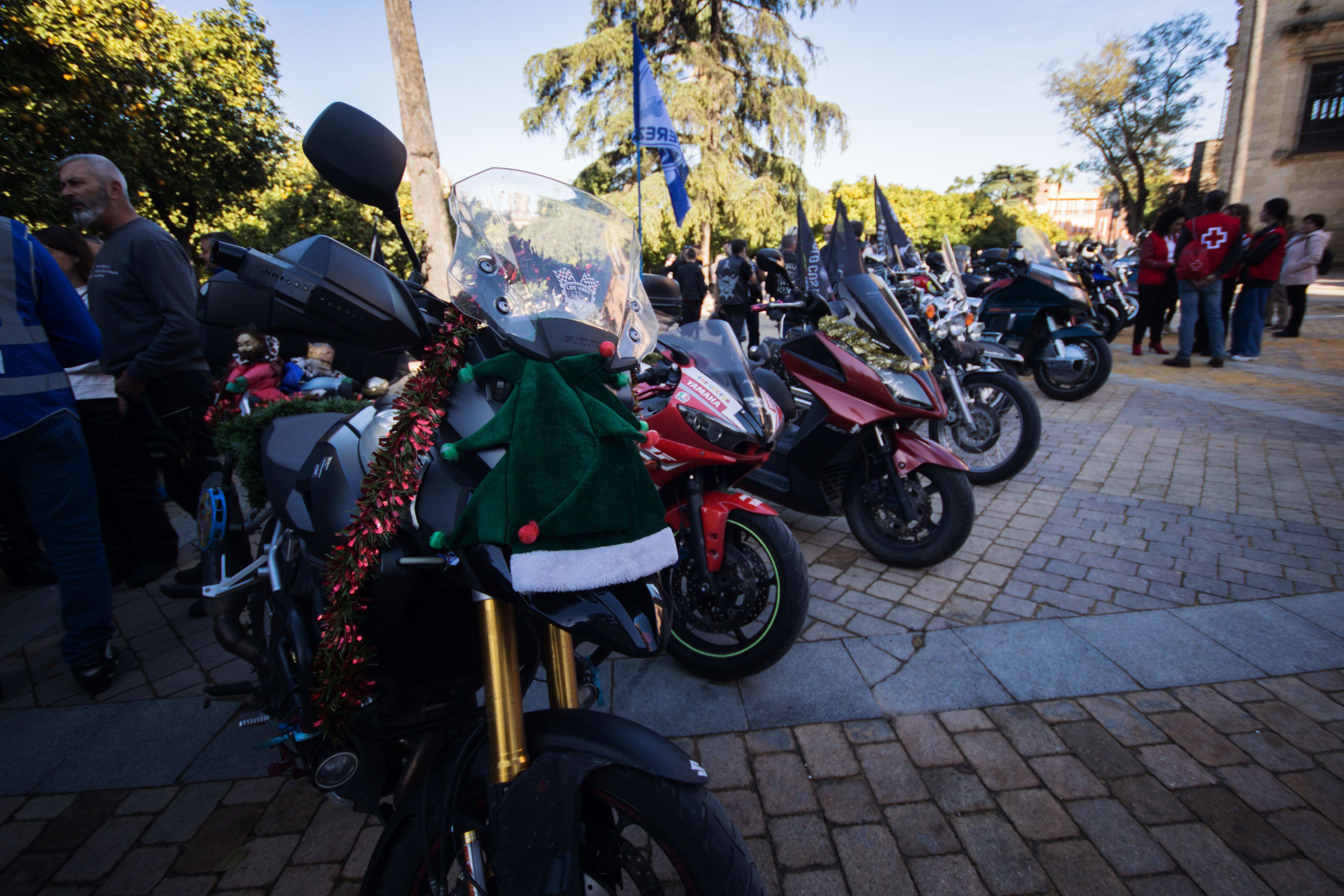 Caravana motera en Jerez 2022