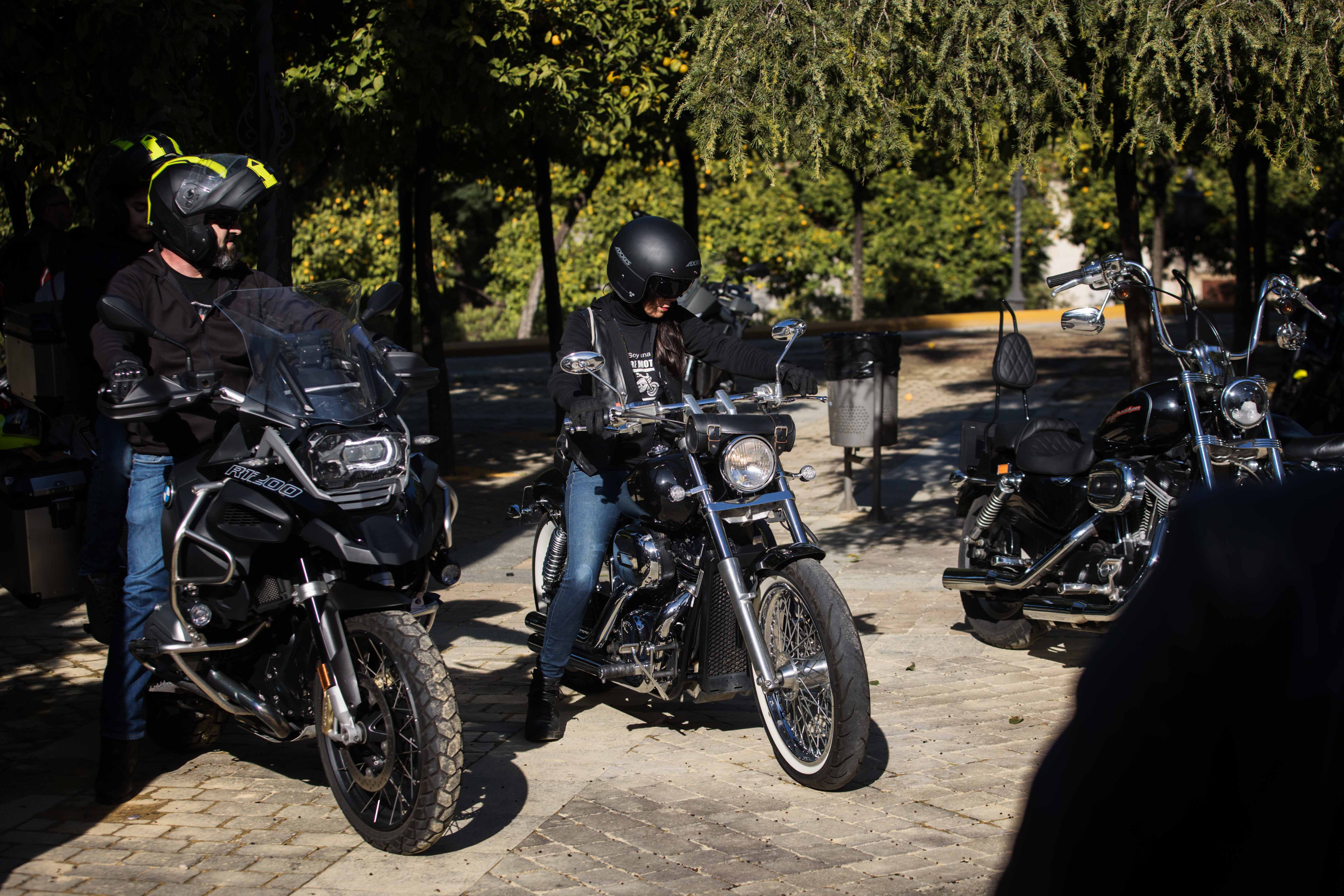 Caravana motera en Jerez 2022