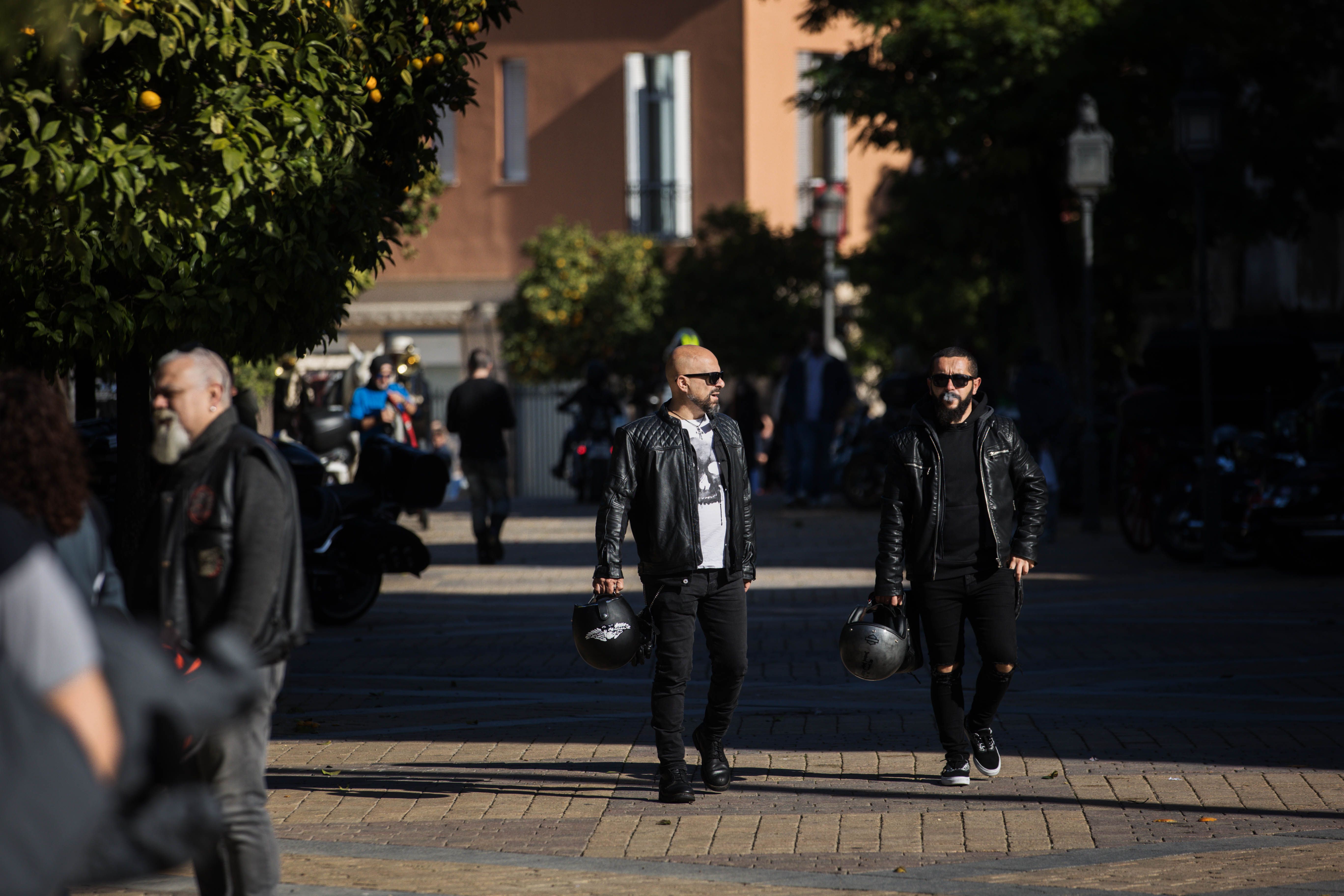 Caravana motera en Jerez 2022