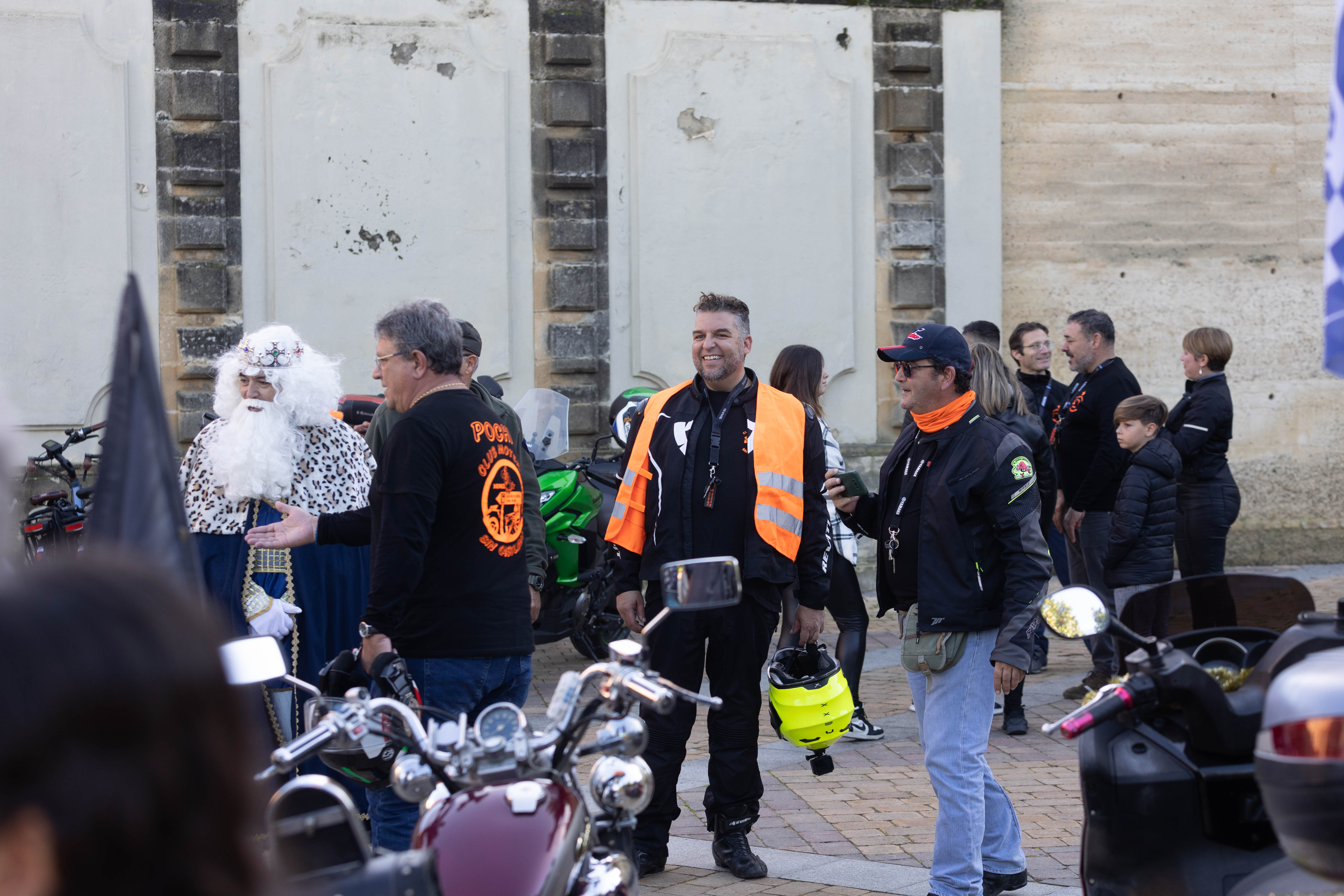 Caravana motera en Jerez 2022