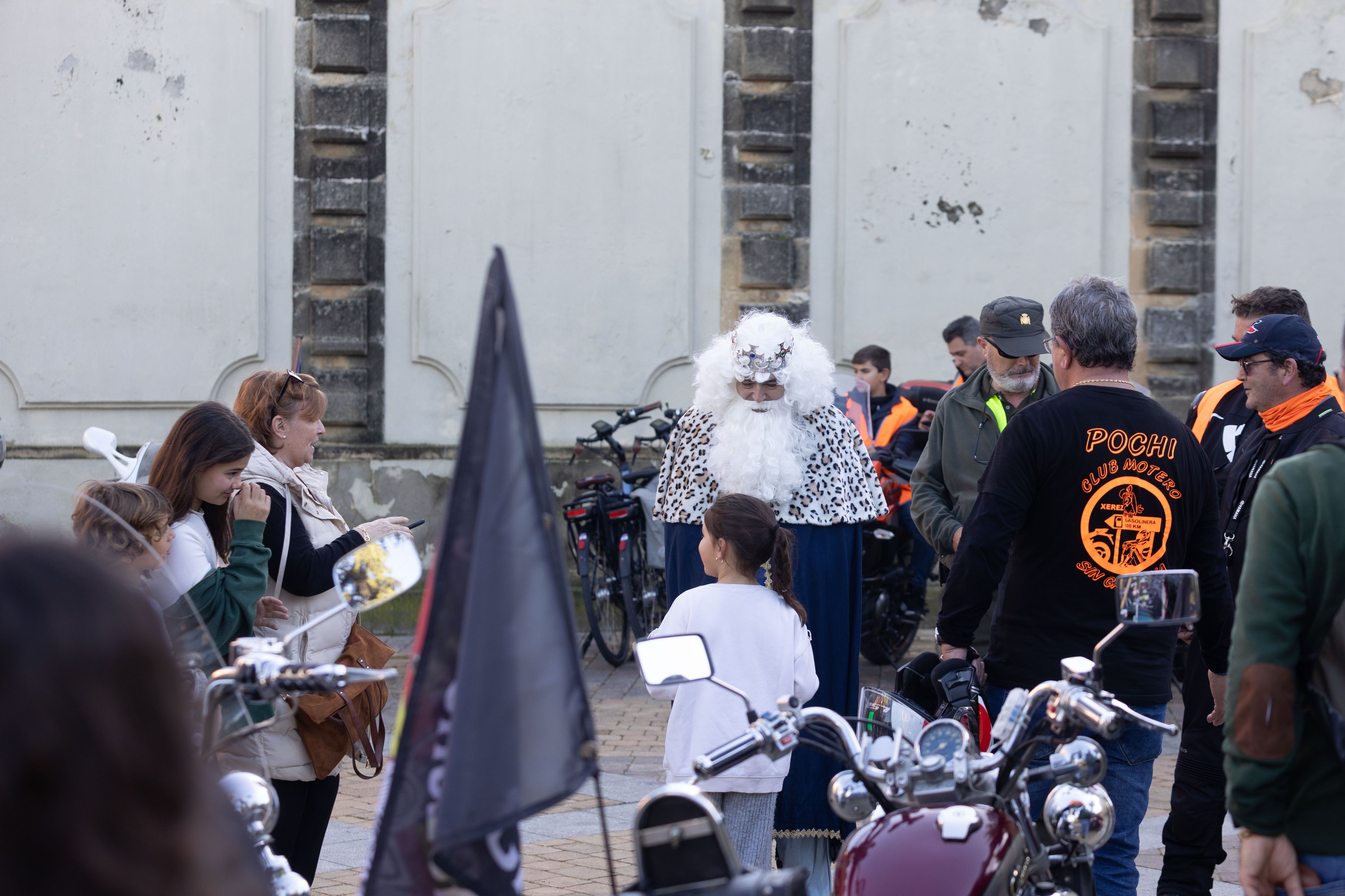 Caravana motera en Jerez 2022