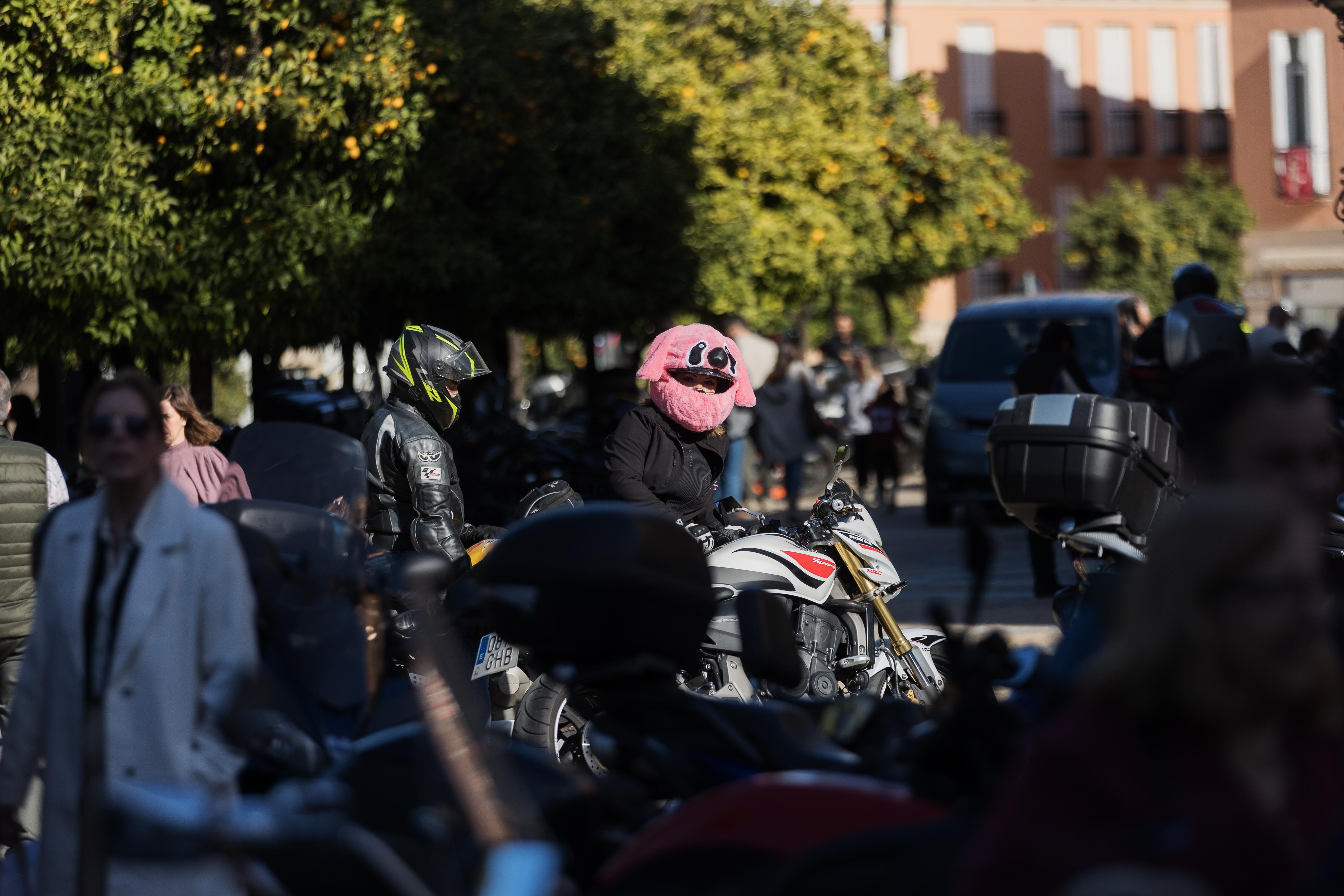 Caravana motera en Jerez 2022