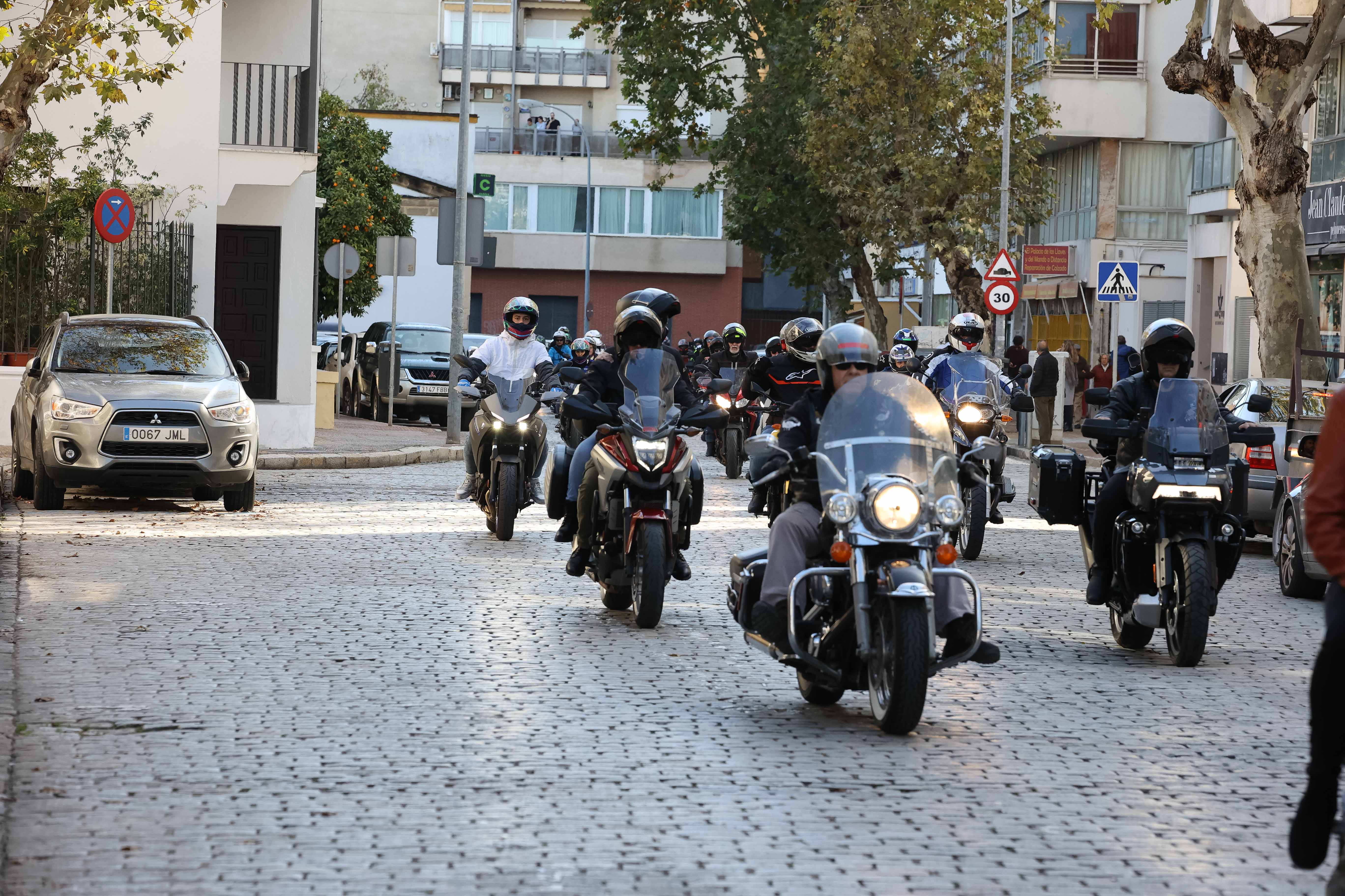 Caravana motera en Jerez 2022