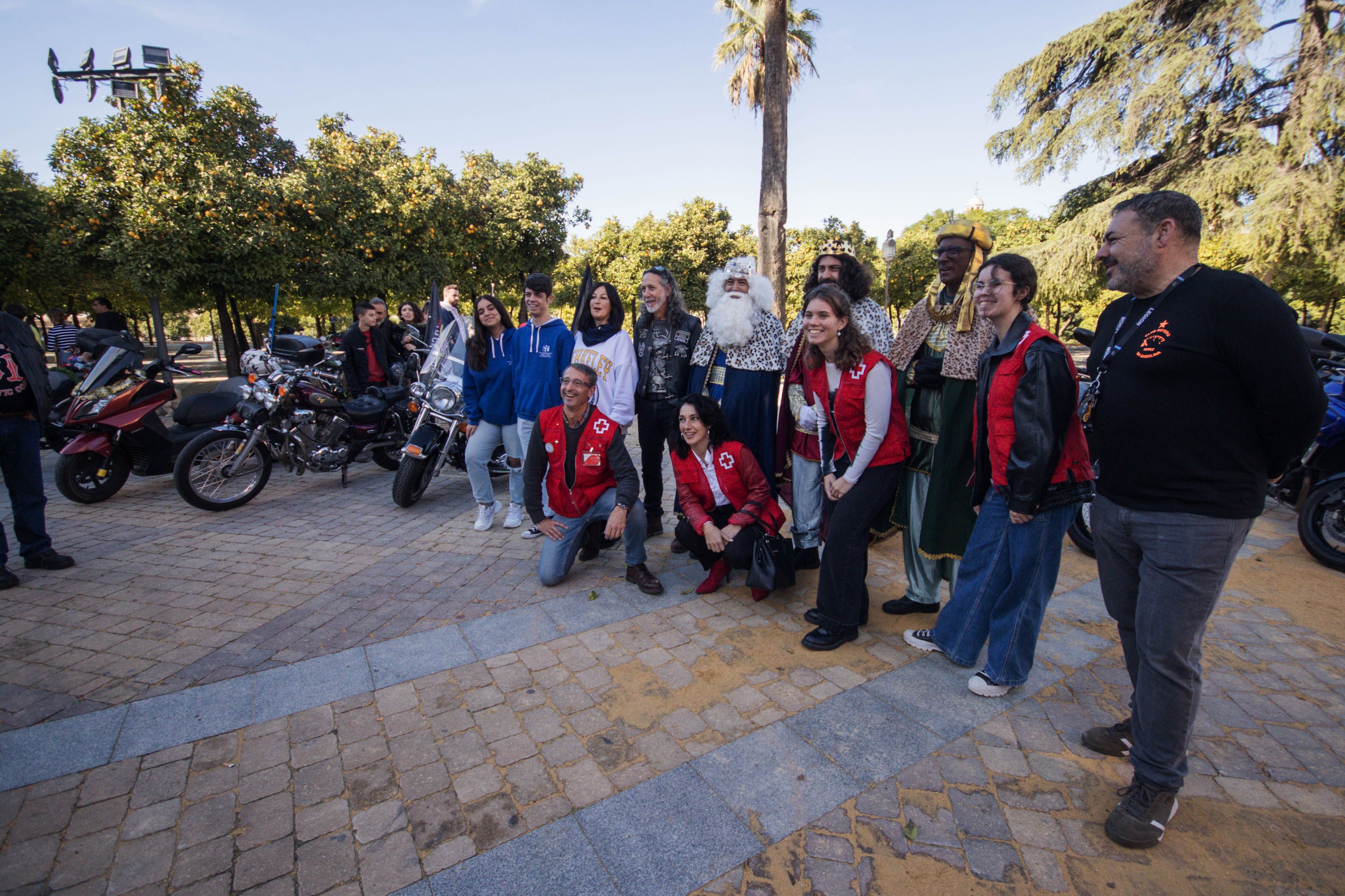 Caravana motera en Jerez 2022