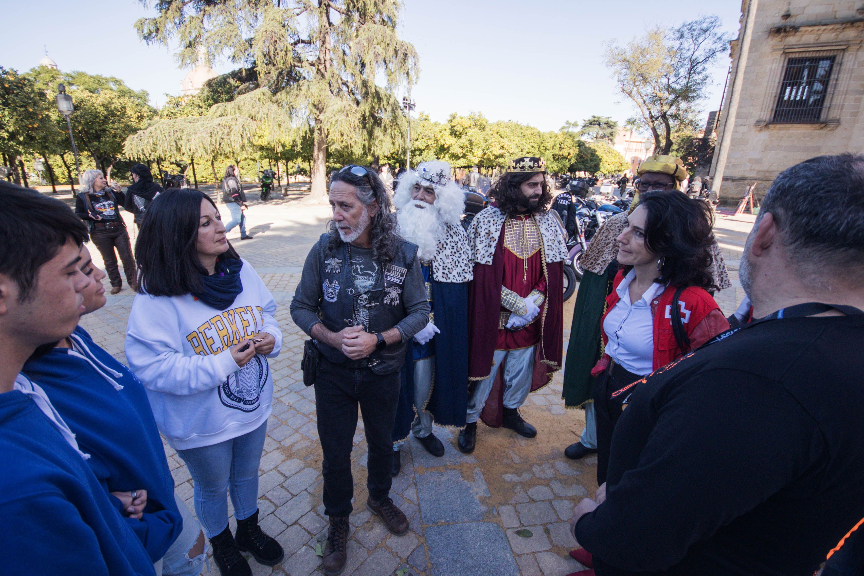 Caravana motera en Jerez 2022