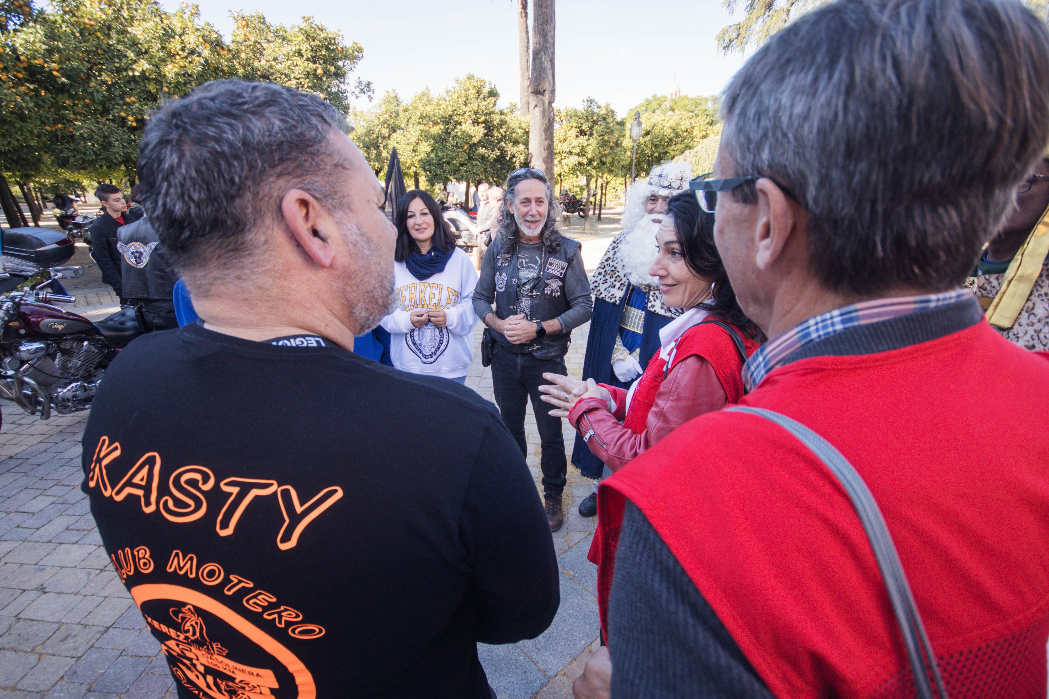 Caravana motera en Jerez 2022