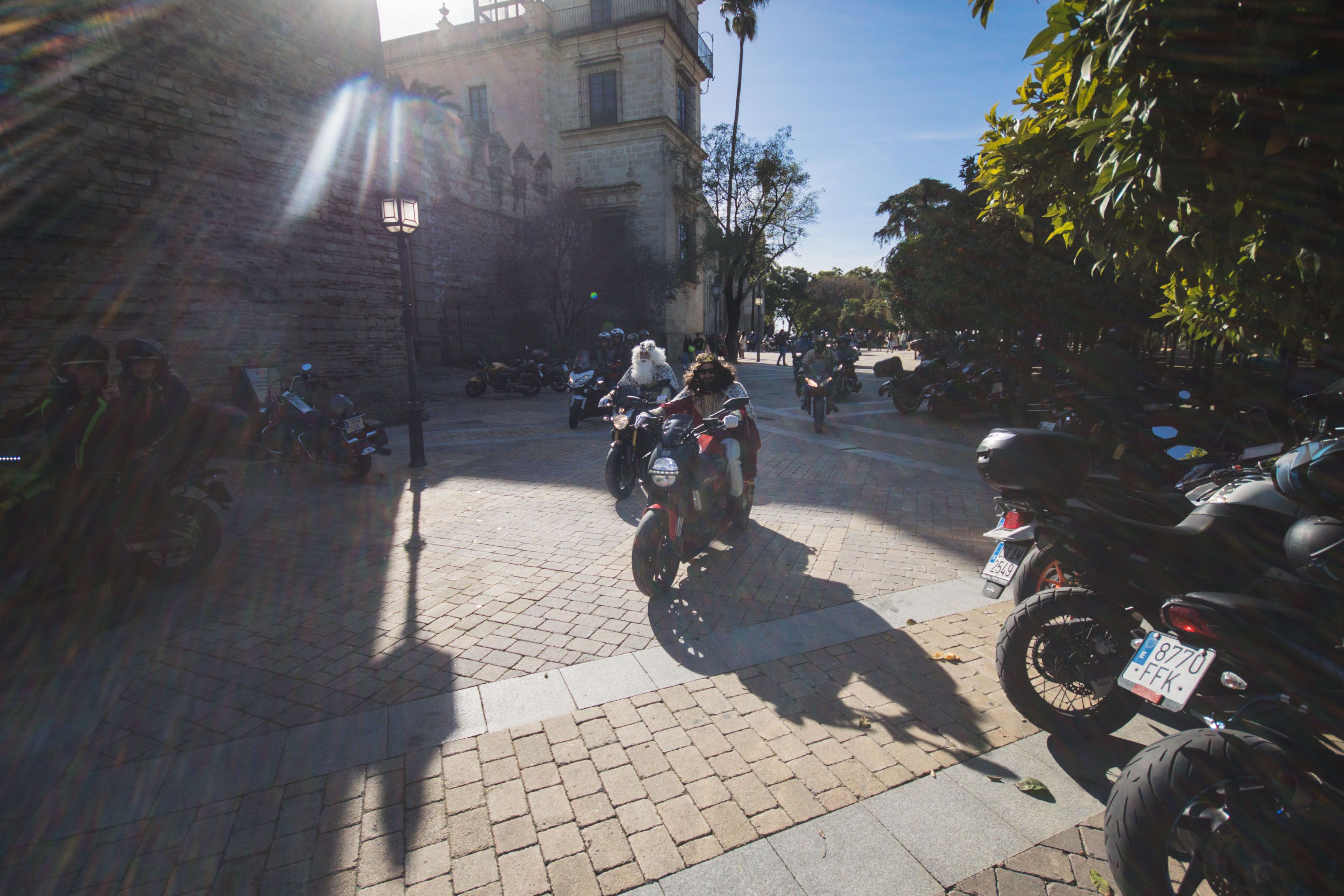 Caravana motera en Jerez 2022