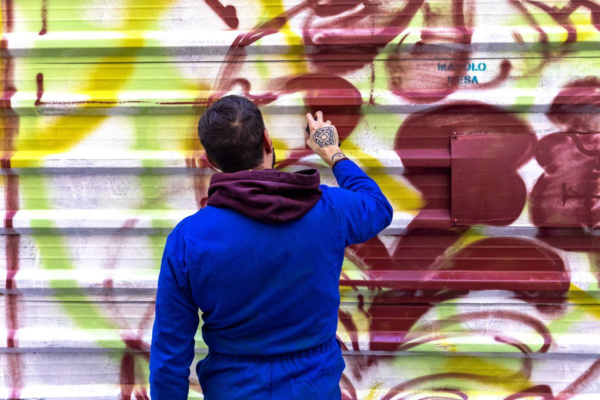 Murales del proyecto 'De ida y vuelta' 16 Murales del proyecto 'De ida y vuelta' 16