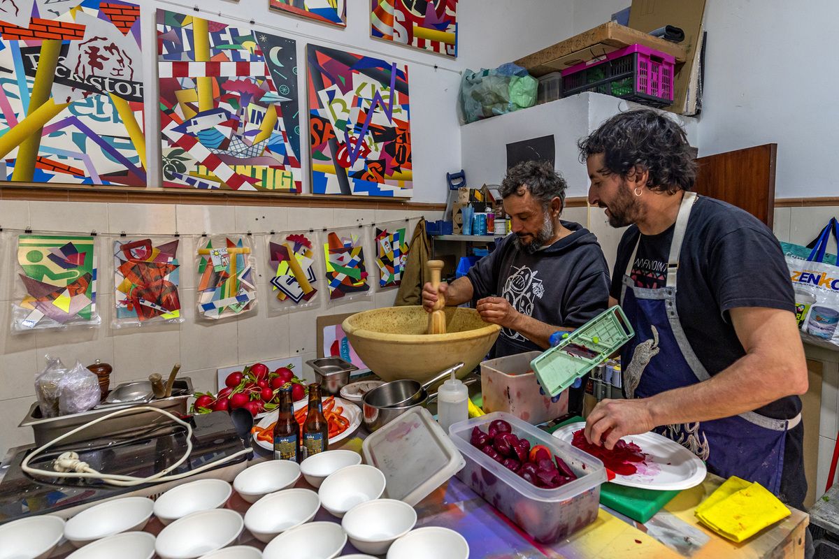 Murales del proyecto 'De ida y vuelta' 14 Murales del proyecto 'De ida y vuelta' 14