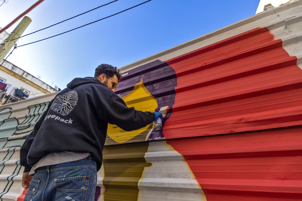 Murales del proyecto 'De ida y vuelta' 1 Murales del proyecto 'De ida y vuelta' 1