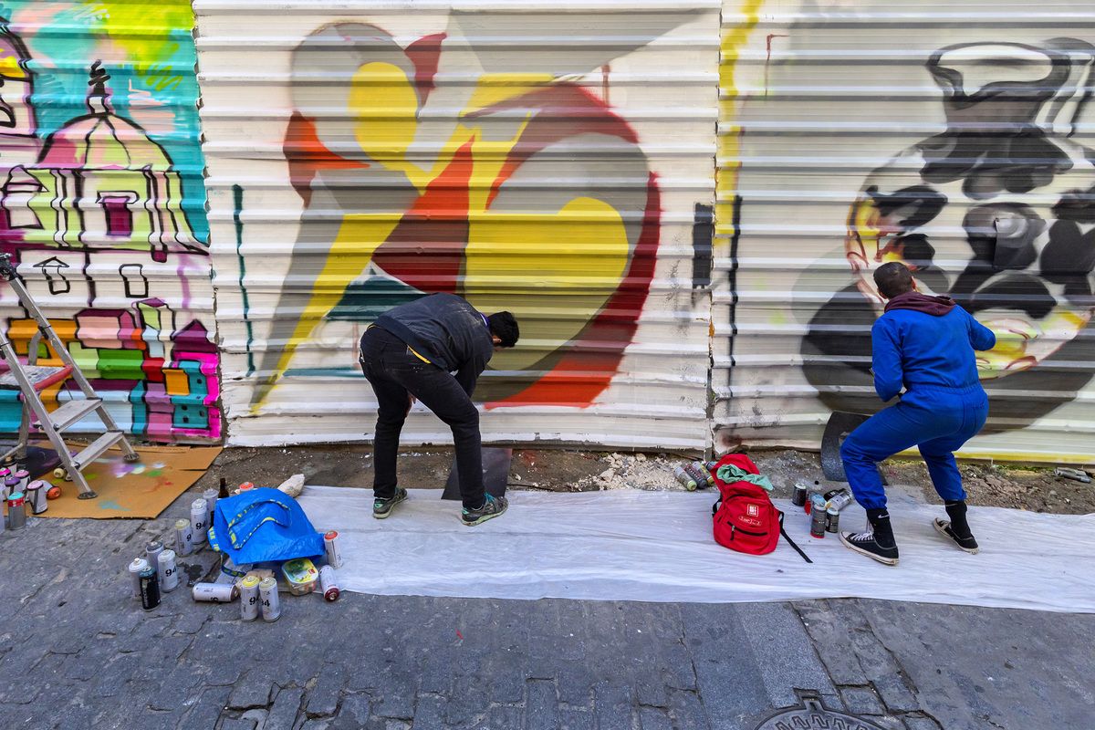 Murales del proyecto 'De ida y vuelta' 40 Murales del proyecto 'De ida y vuelta' 40