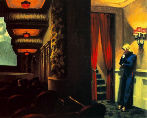 Edward Hopper, ‘New York Movie’ (1939).