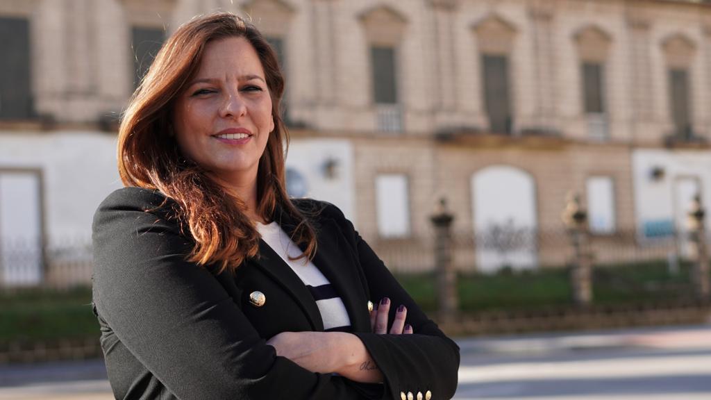 La diputada provincial de Ciudadanos por Cádiz, Estefanía Brazo. La diputada provincial de Ciudadanos por Cádiz, Estefanía Brazo.