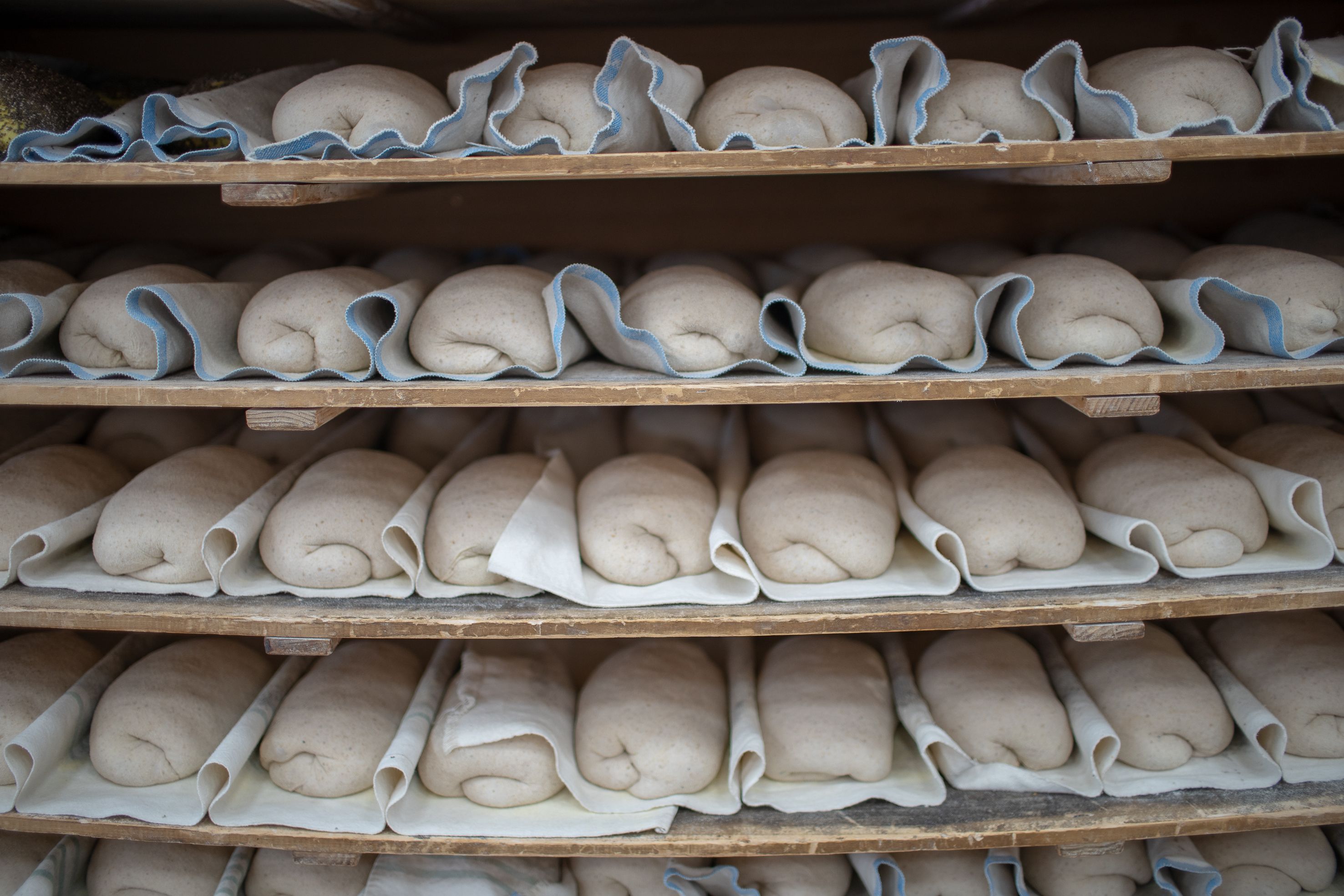 Pan de masa madre de cultivo, en La Cremita, Chiclana. FOTO: JUAN CARLOS TORO.