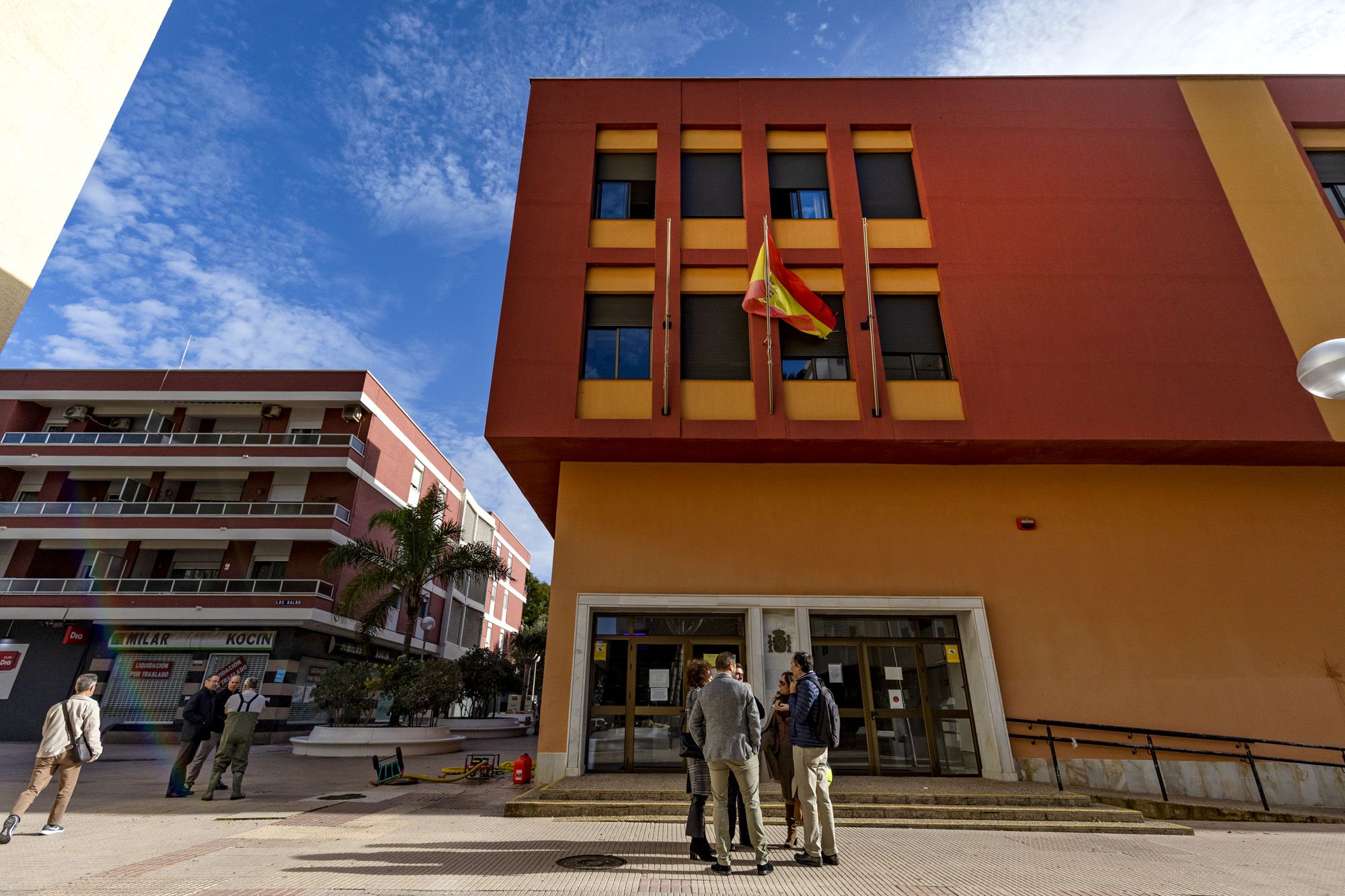 Protesta de abogados de Cádiz.