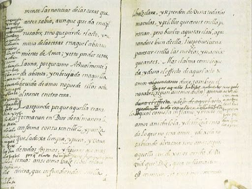 El códice de San Juan de la Cruz.