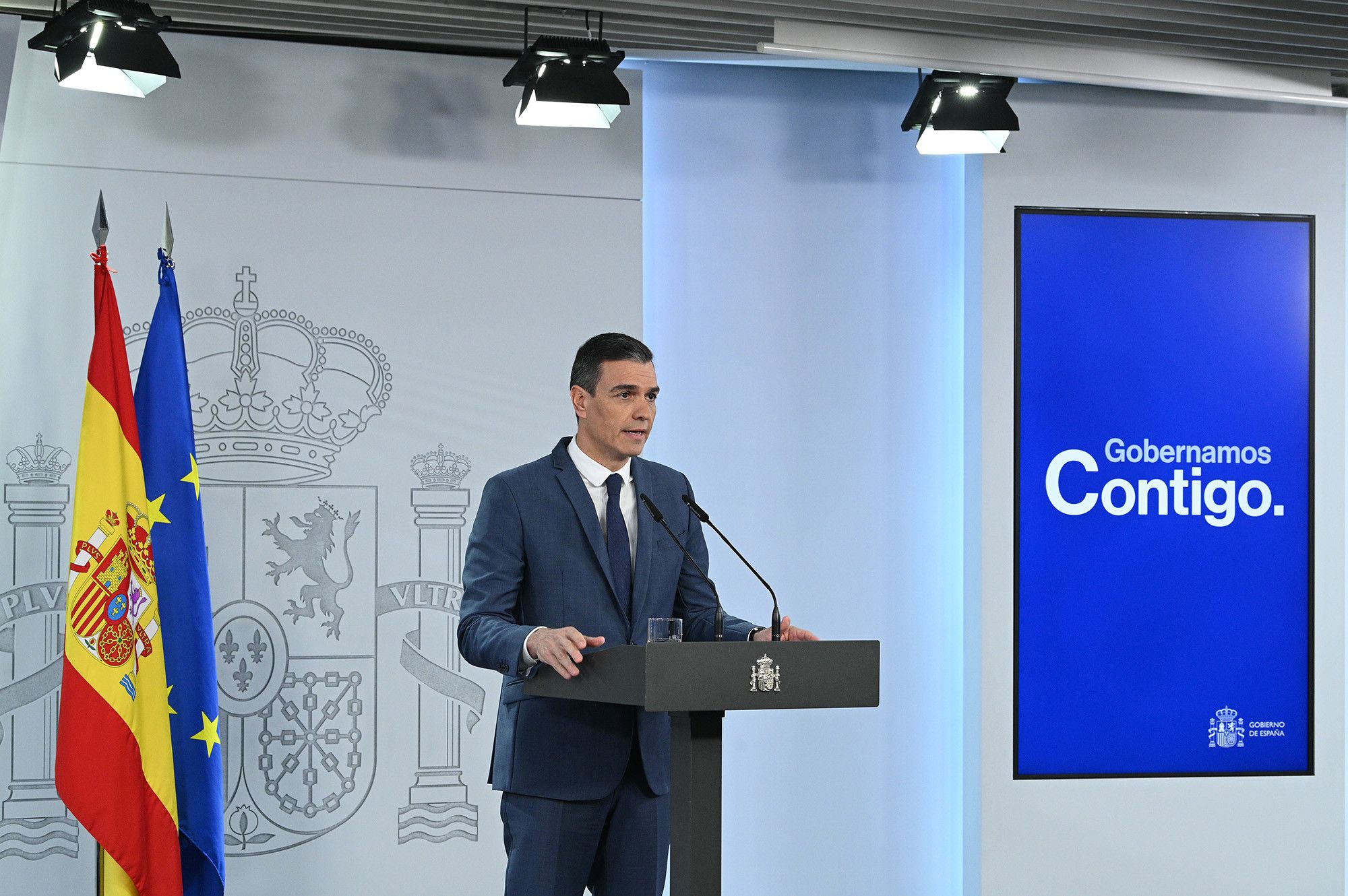 El presidente del Gobierno, Pedro Sánchez. MONCLOA