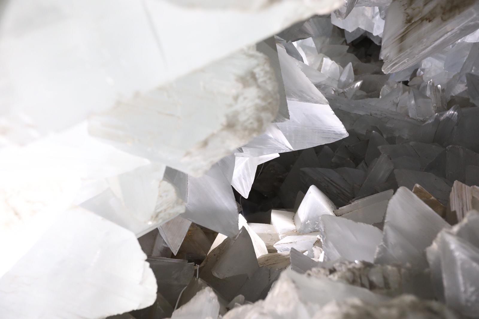 Vista de la Geoda de Pulpí (Almería). FOTO: Diputación de Almería