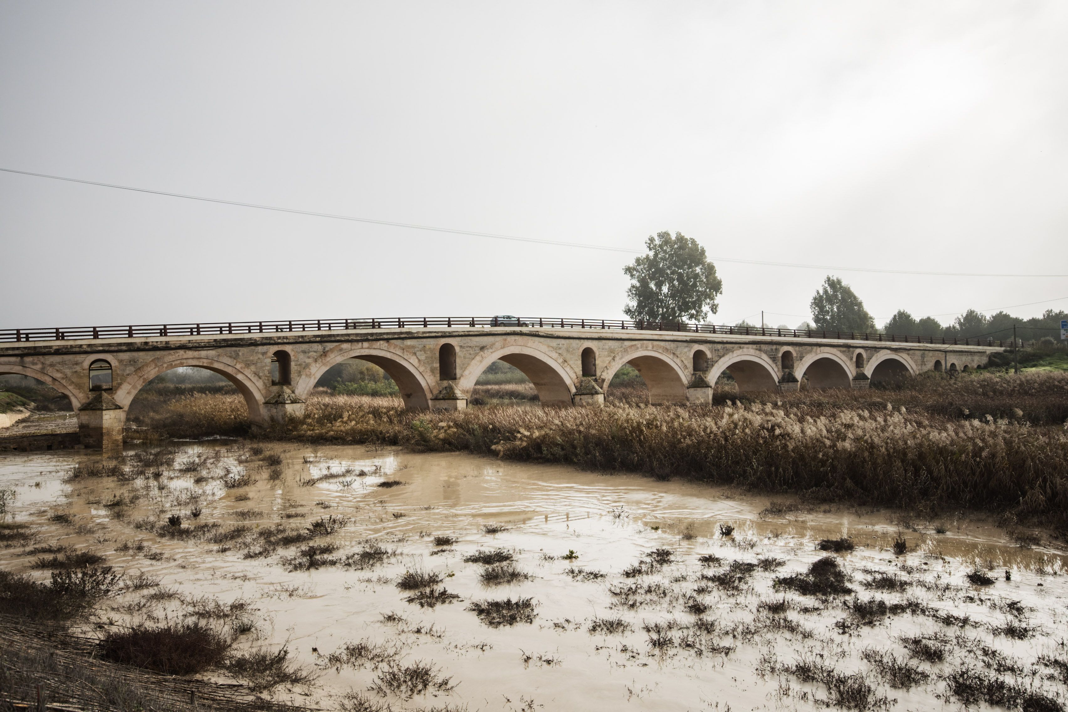 El río Guadalete a su paso por Jerez. El río Guadalete a su paso por Jerez.