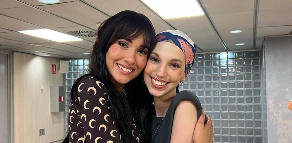 Elena de Huelva y Aitana. Elena de Huelva y Aitana.