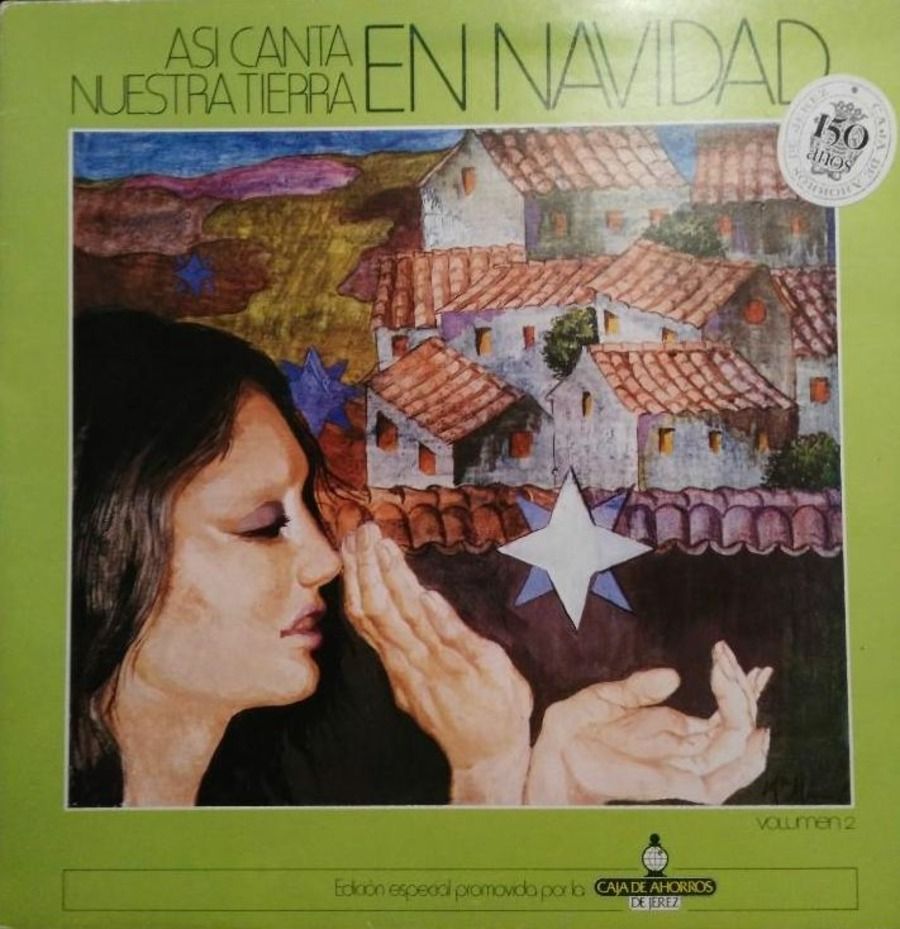 Portada del volumen dos de 'Así Canta Nuestra Tierra en Navidad'. 