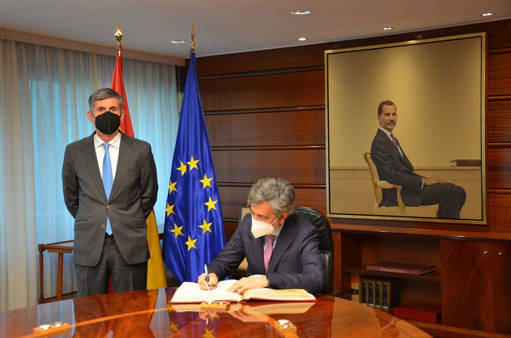 El presidente del TC y el presidente del CGPJ.