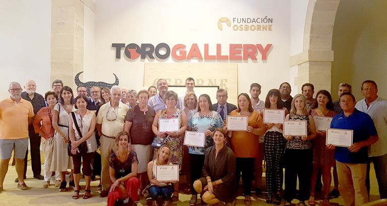 Clausura del curso de hostelería impulsado por Fundación Osborne y Caritas 