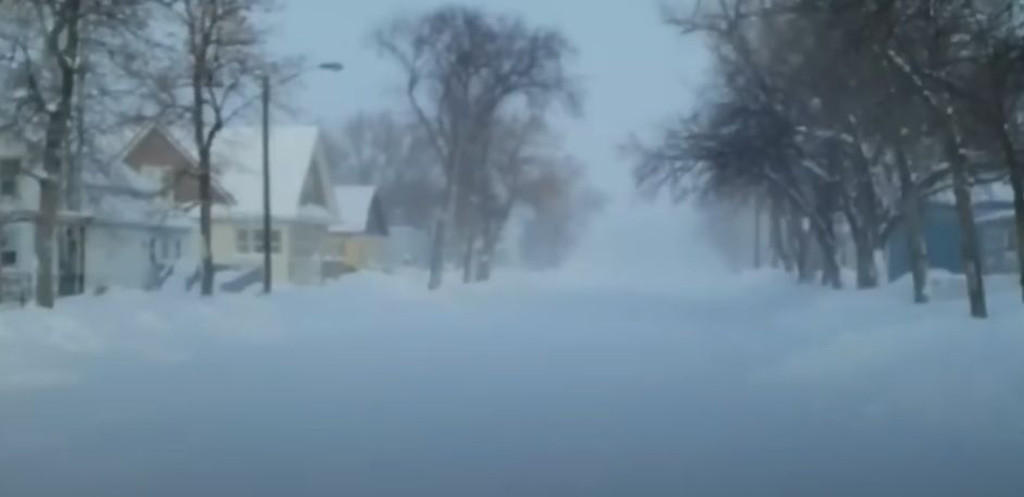 Frío extremo por la bomba ciclónica que llegó a EEUU.
