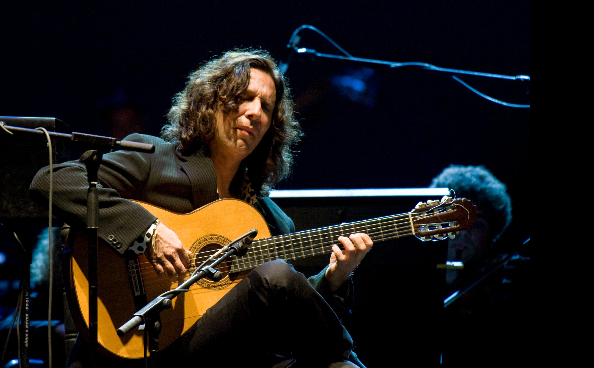 El guitarrista almeriense Tomatito.