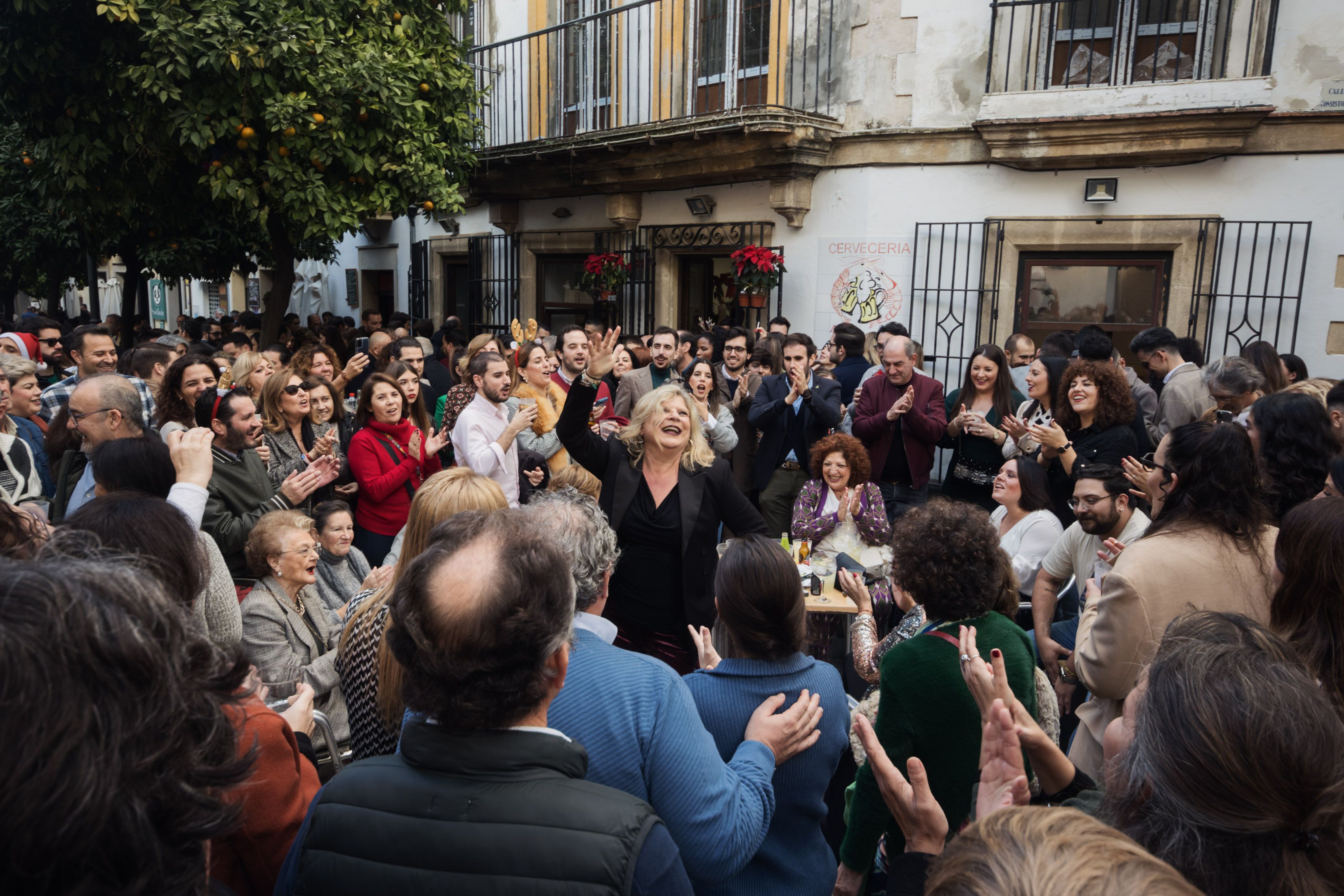 Últimas zambombas en el centro de Jerez