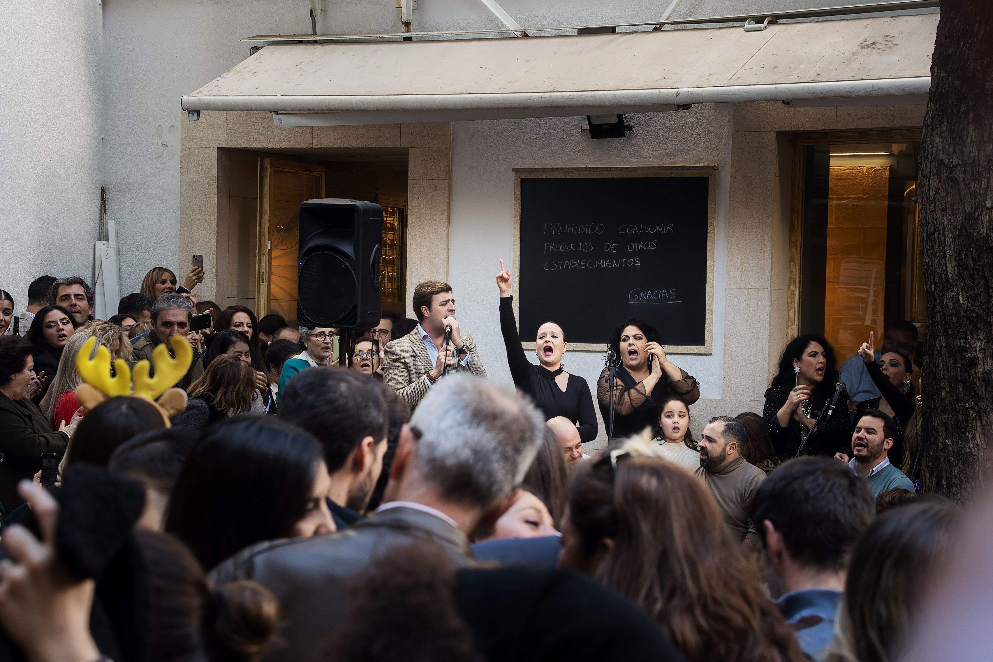 Últimas zambombas en el centro de Jerez