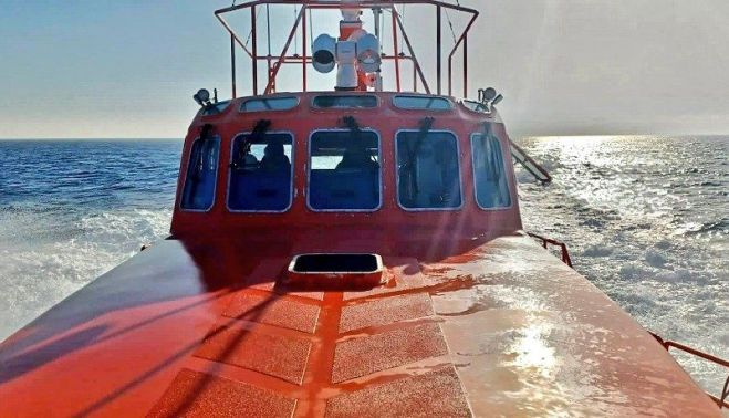 La embarcación Salvamar Atria. SALVAMENTO MARÍTIMO