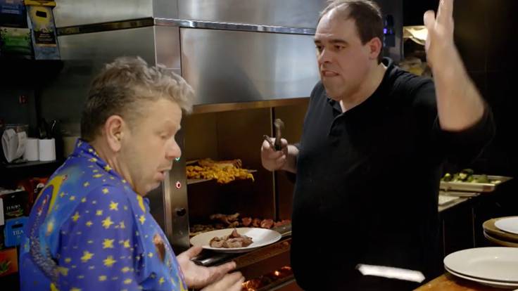 Chema durante su participación en 'Pesadilla en la Cocina'.