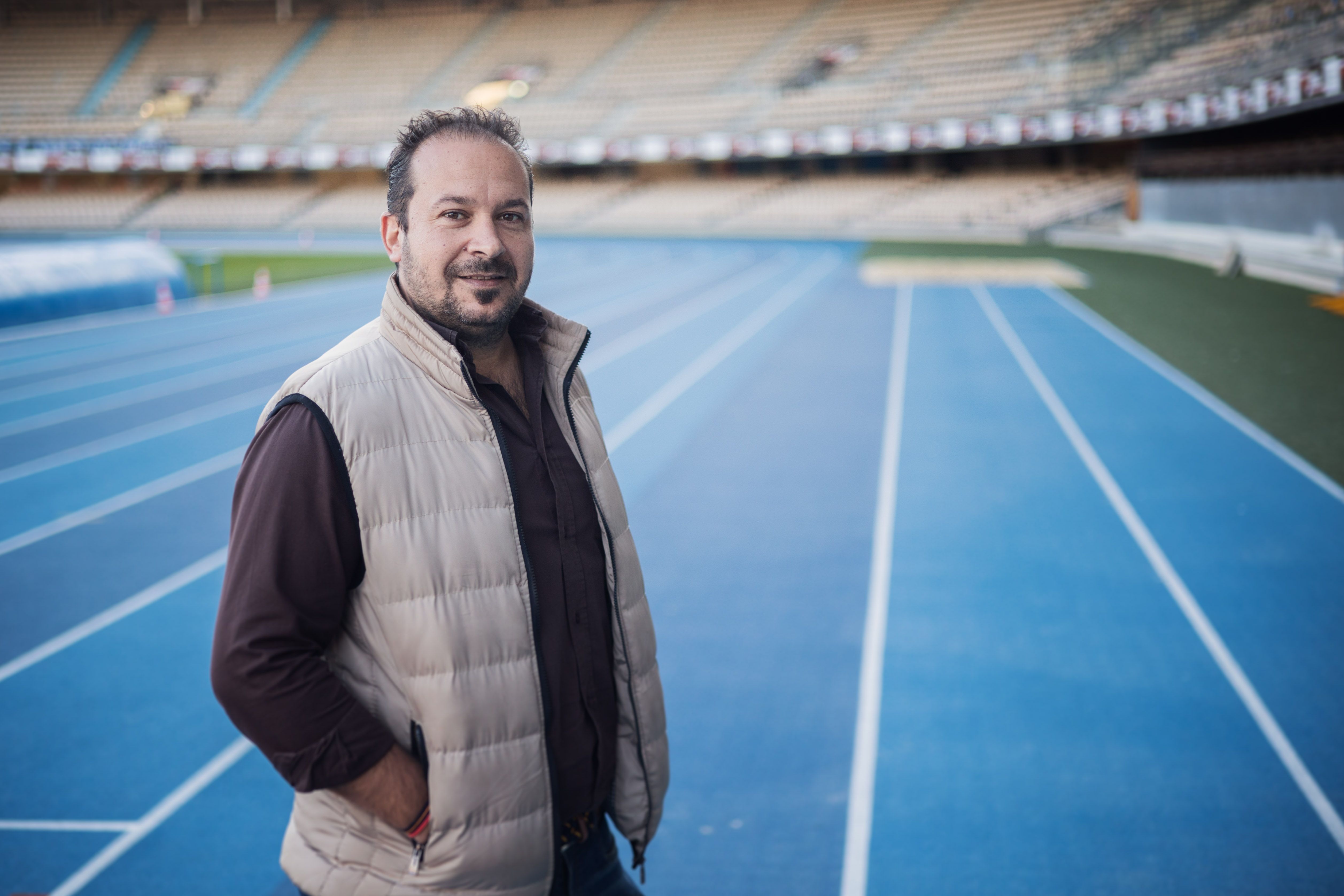 Salvador, jerezano amante del atletismo.