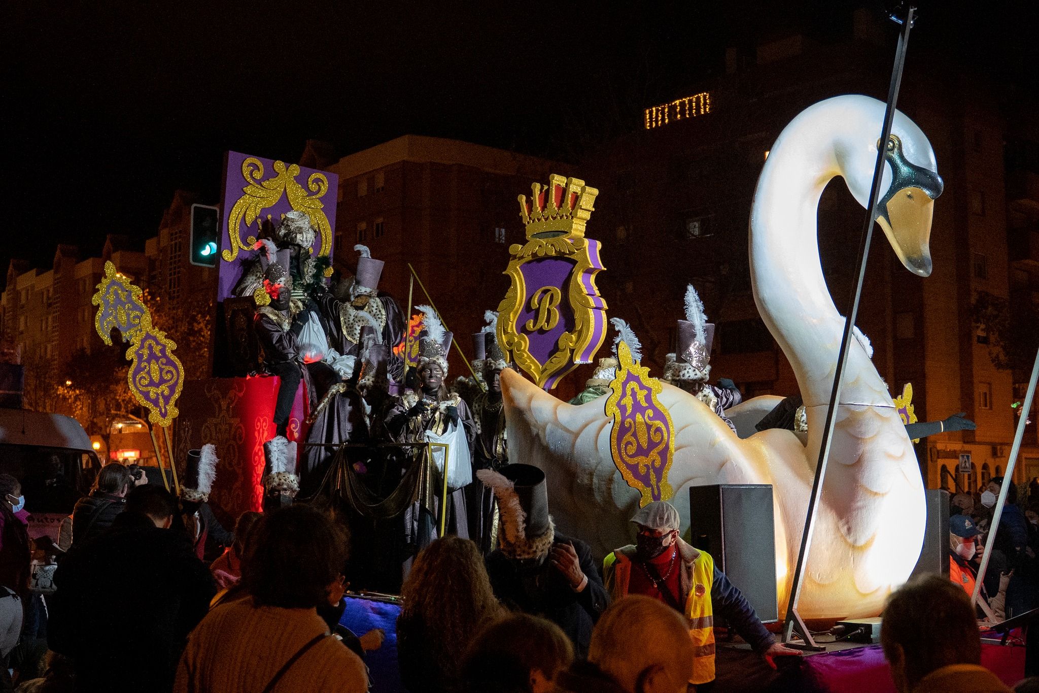 Imagen de la cabalgata de Reyes el pasado año.