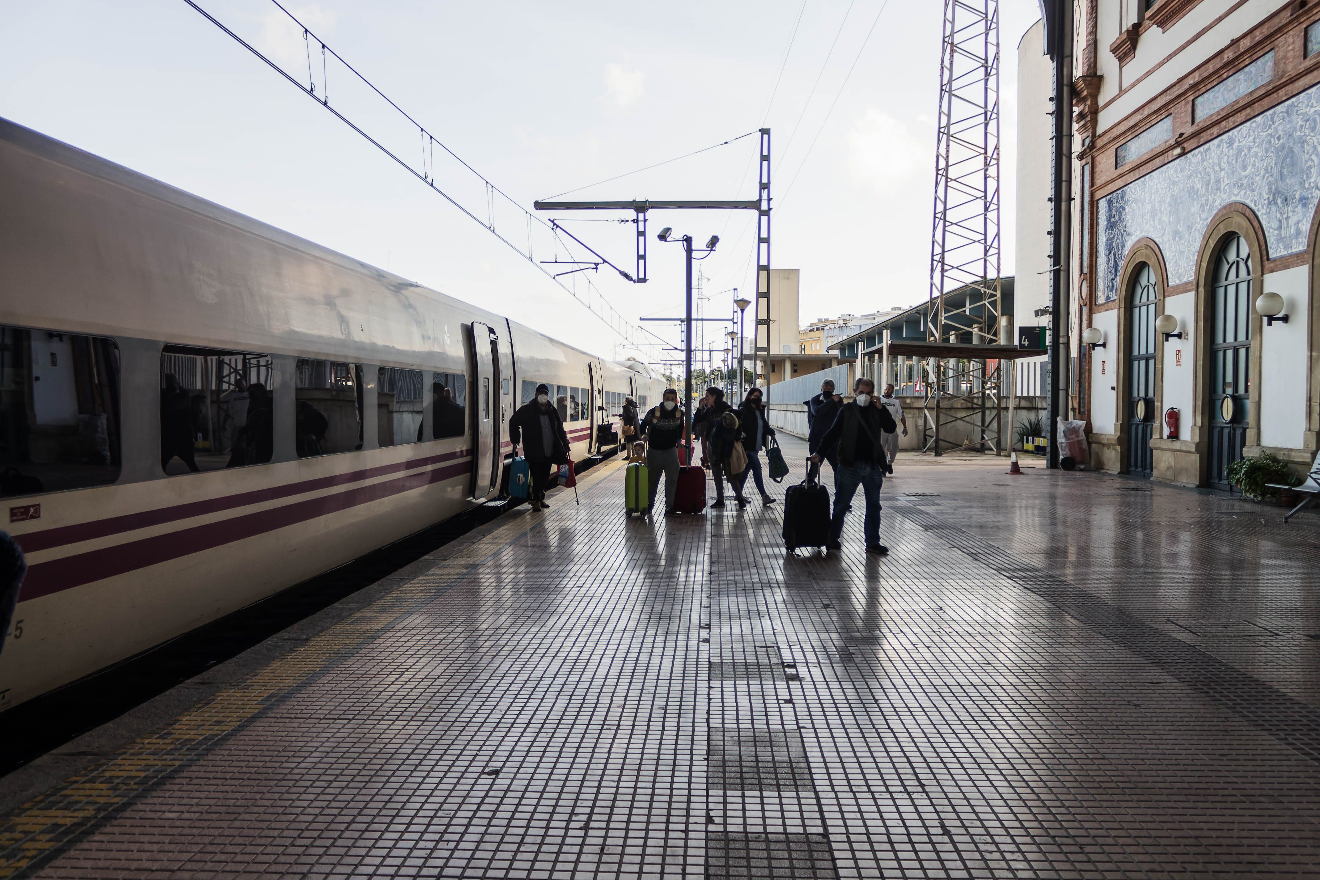 Estación de trenes de Jerez de Renfe, en una imagen de archivo.