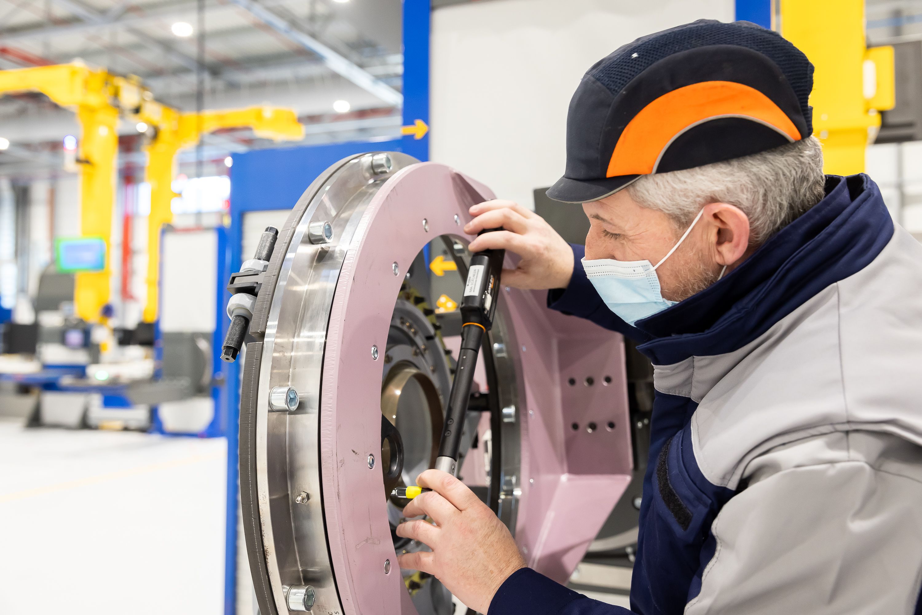 Técnico de montaje de helicópteros. Lorette FABRE AIRBUS