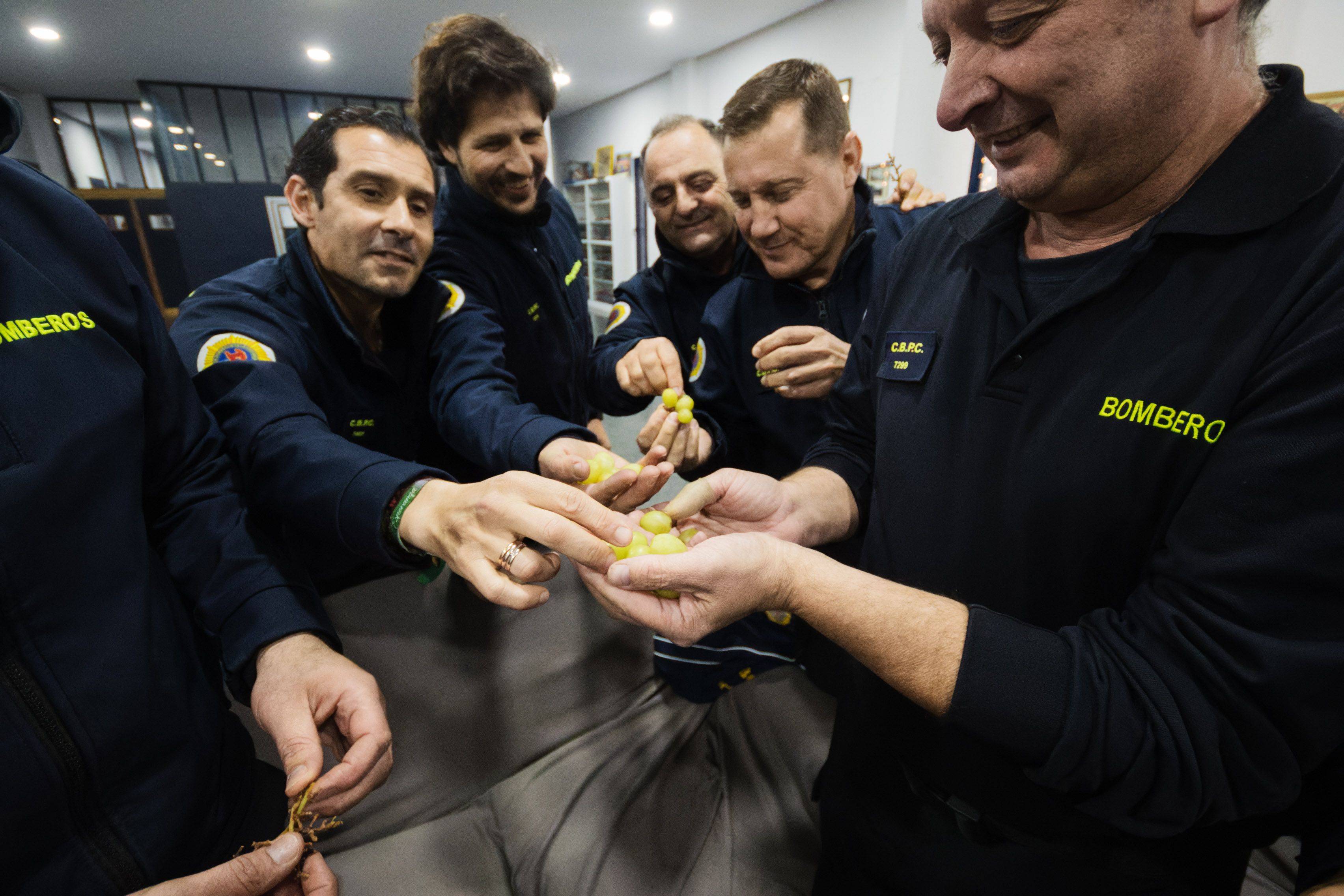Bomberos del Consorcio provincial del parque de Jerez.